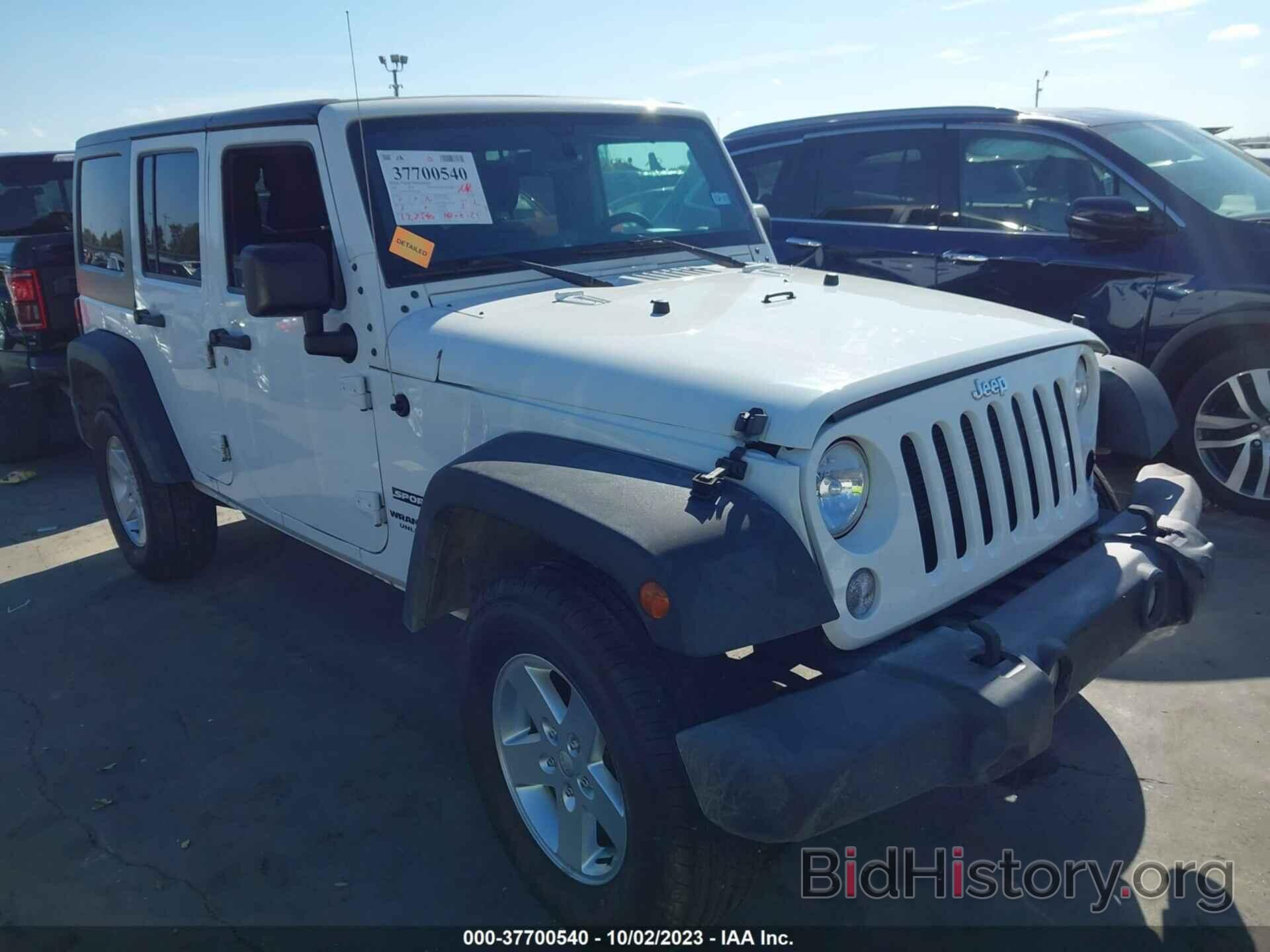 Photo 1C4BJWDG8GL145568 - JEEP WRANGLER UNLIMITED 2016