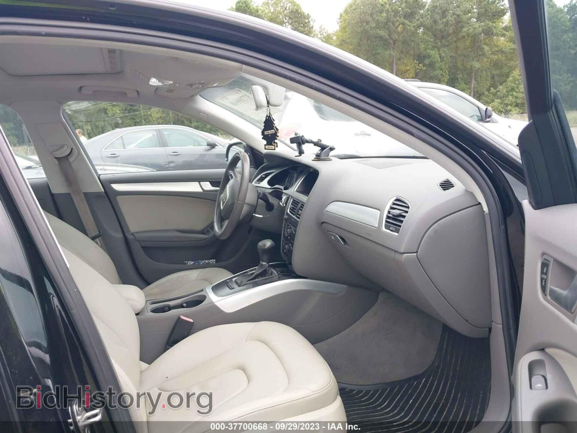 2012 AUDI A4 - VIN: WAUAFAFL8CN012671 - Фото 5