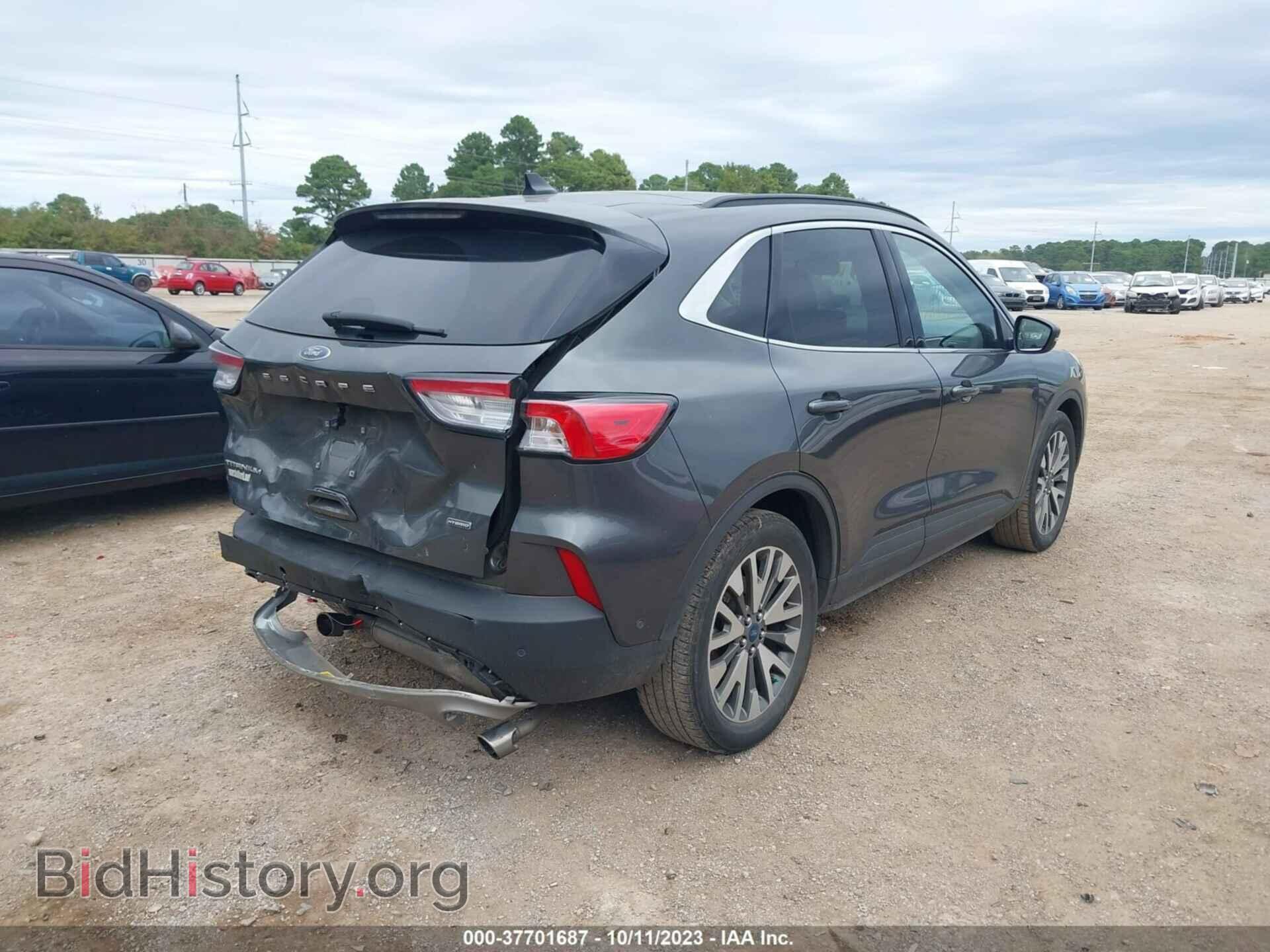 2020 FORD ESCAPE - VIN: 1FMCU0DZ7LUA84935 - Фото 4
