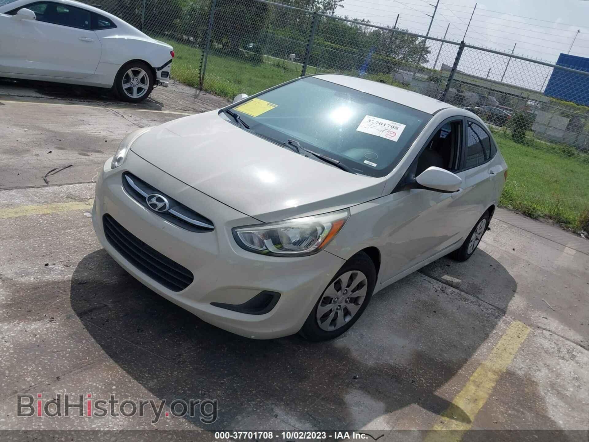 2016 HYUNDAI ACCENT - VIN: KMHCT4AE5GU972729 - Фото 2