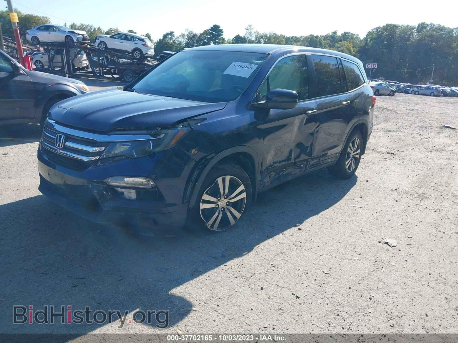 2016 HONDA PILOT - VIN: 5FNYF6H56GB045136 - Фото 2