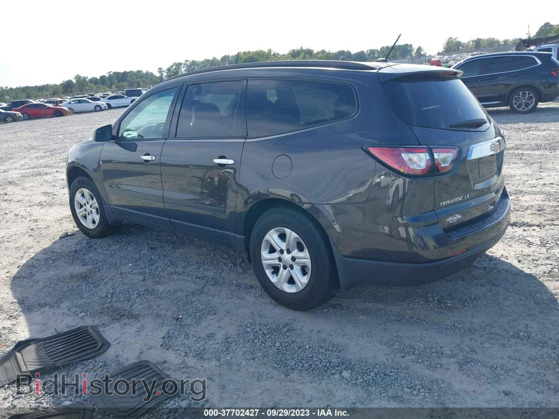 2014 CHEVROLET TRAVERSE - VIN: 1GNKRFED4EJ123662 - Фото 3