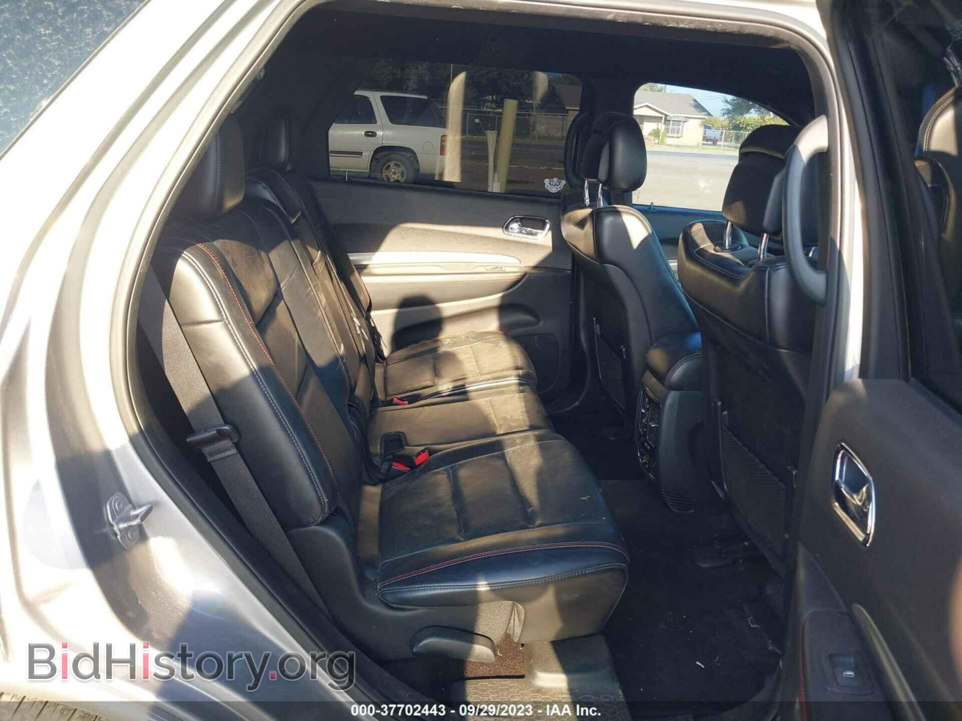 2017 DODGE DURANGO - VIN: 1C4SDHCT9HC638789 - Photo 8