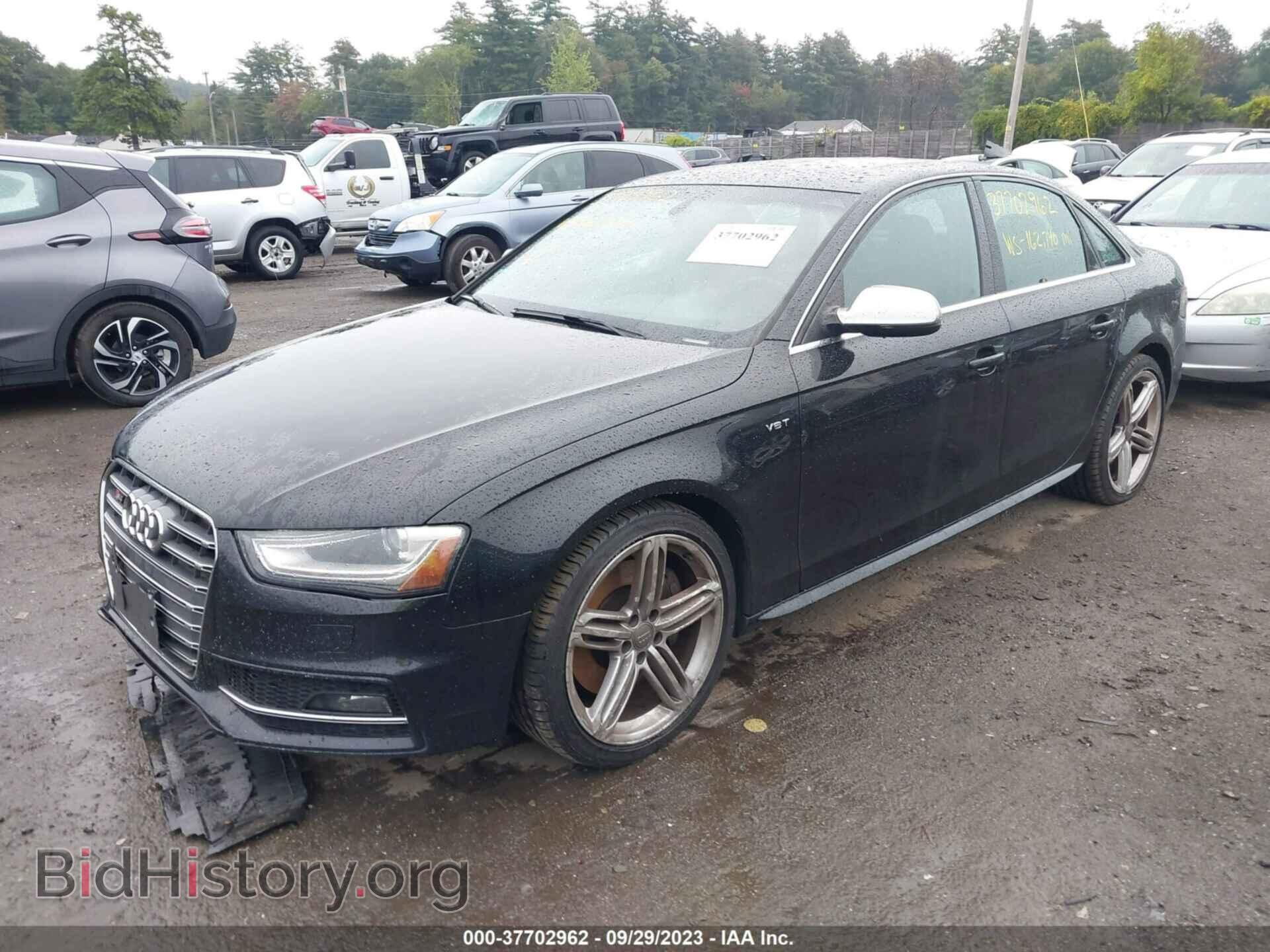 2014 AUDI S4 - VIN: WAUBGAFL7EA143960 - Фото 2