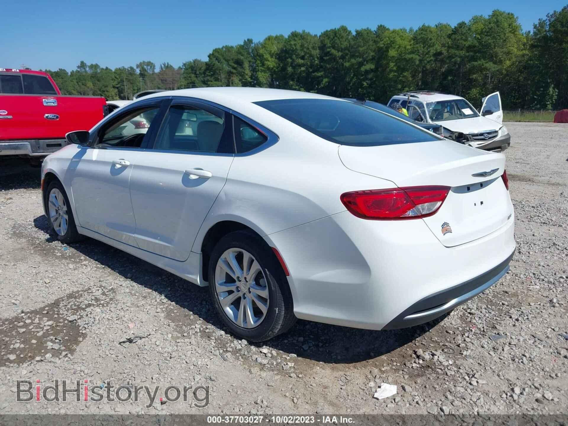 2015 CHRYSLER 200 - VIN: 1C3CCCAB3FN653220 - Фото 3