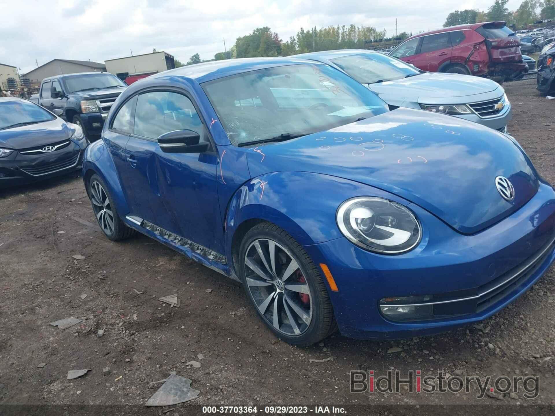 Photo 3VW4A7AT3CM645255 - VOLKSWAGEN BEETLE 2012