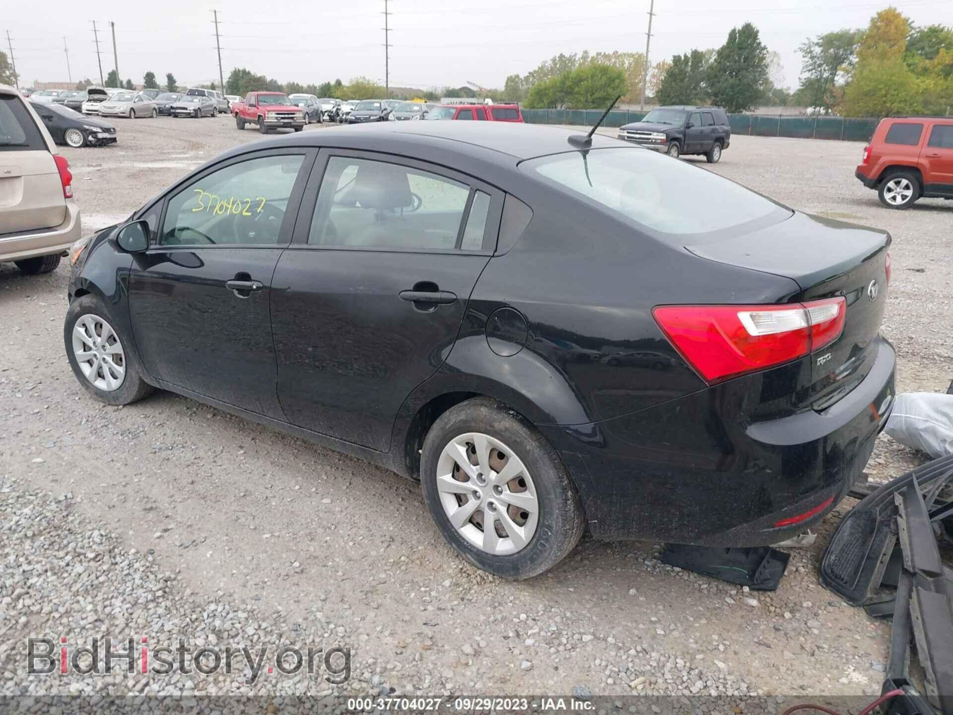 2015 KIA RIO - VIN: KNADM4A36F6445383 - Фото 3