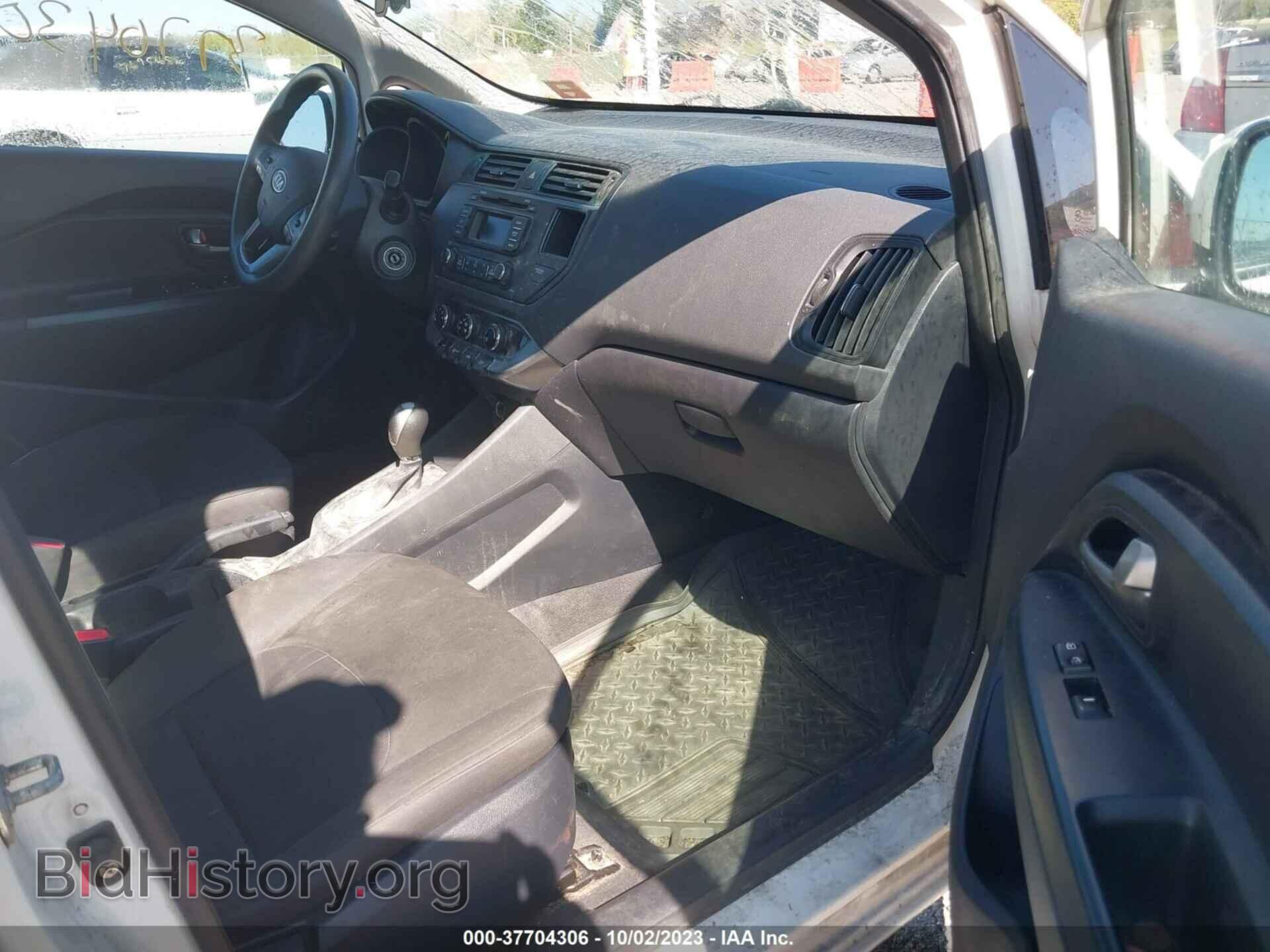 2012 KIA RIO - VIN: KNADM4A33C6075716 - Фото 5