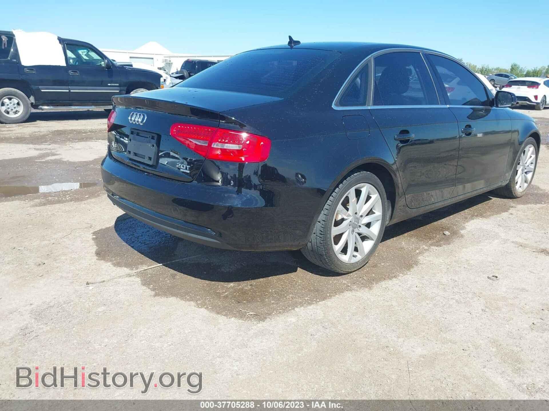 2013 AUDI A4 - VIN: WAUFFAFLXDA155622 - Фото 4