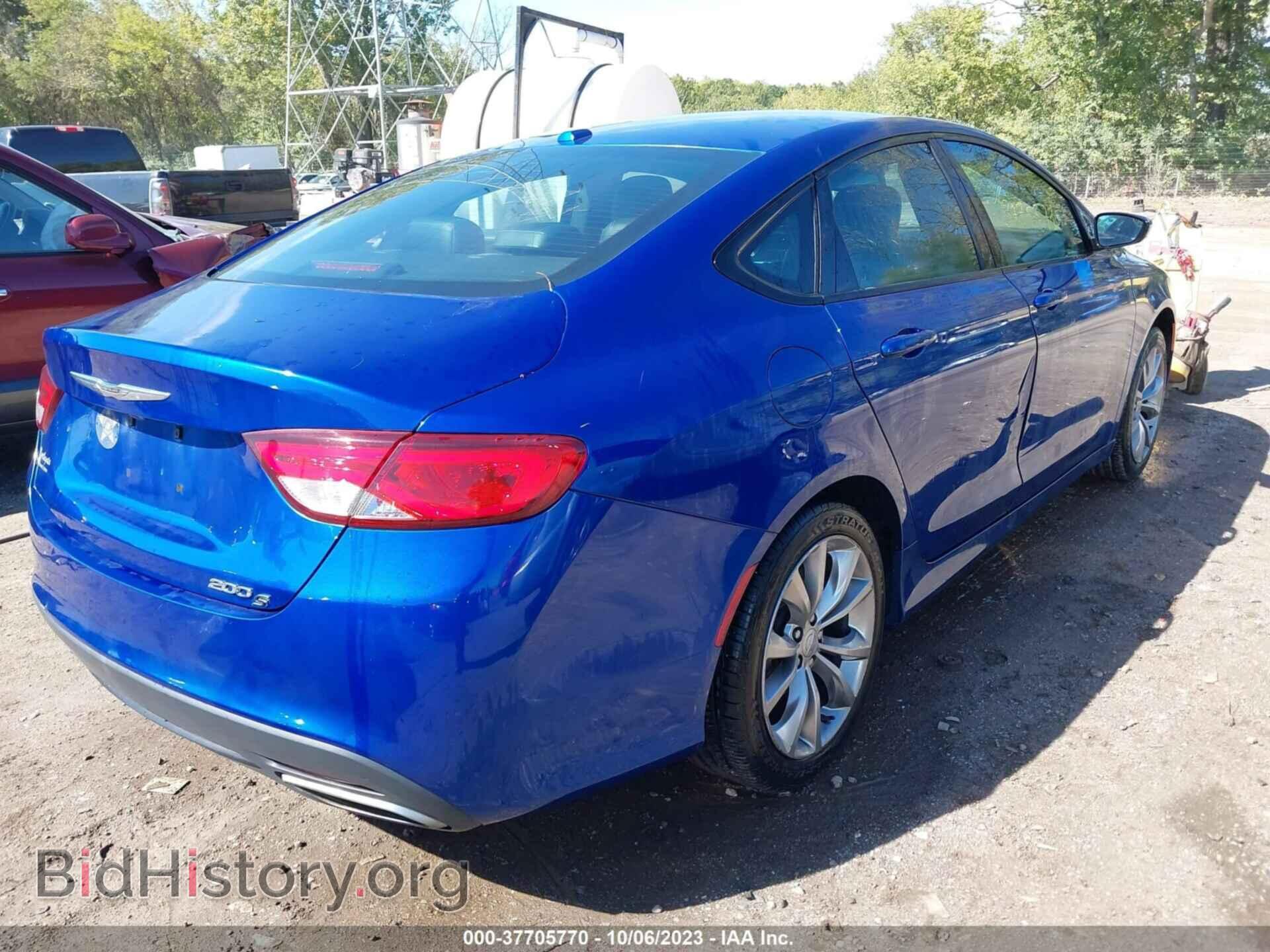 2016 CHRYSLER 200 - VIN: 1C3CCCBB6GN138793 - Фото 4