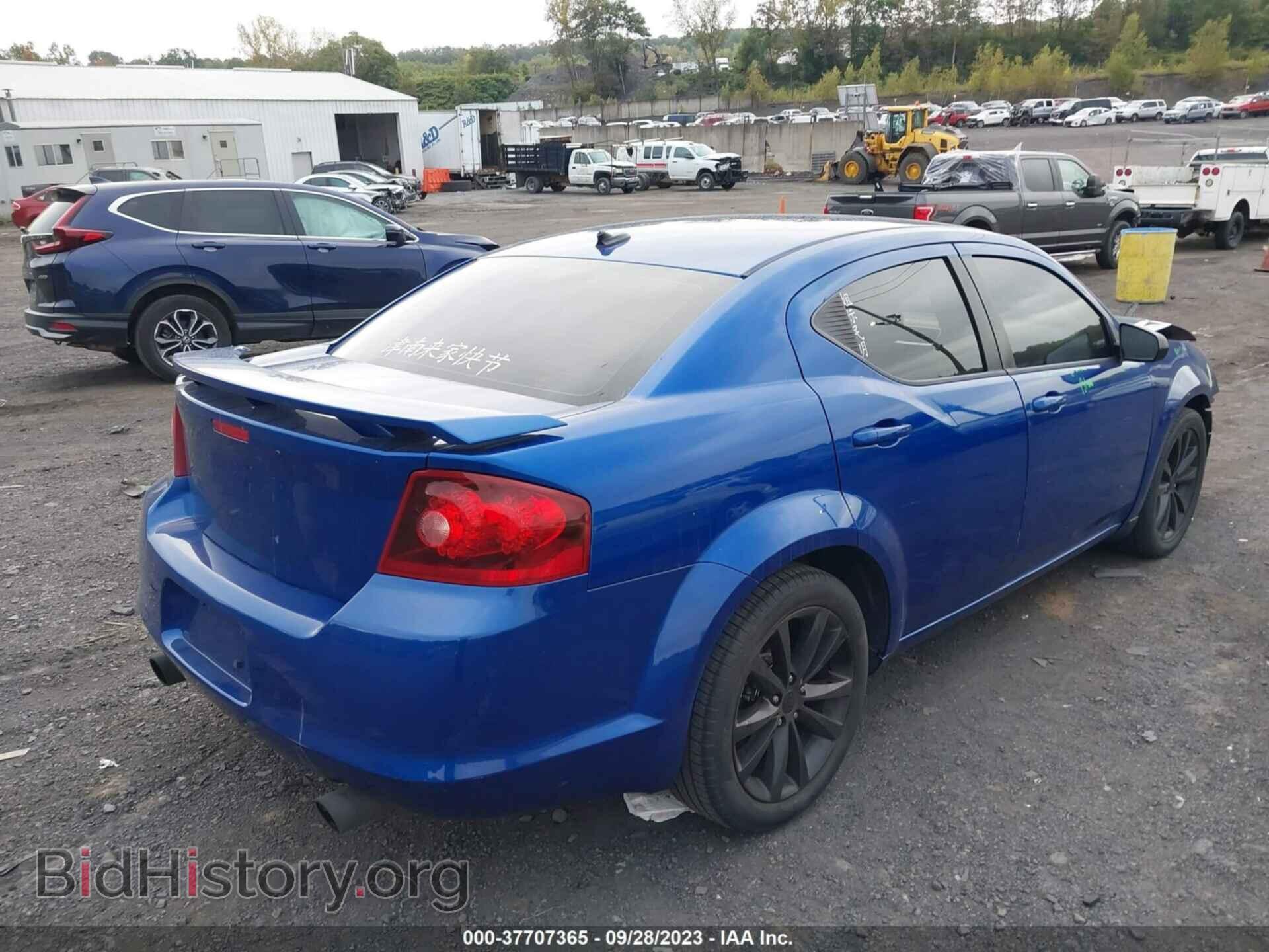 2013 DODGE AVENGER - VIN: 1C3CDZAG1DN664371 - Фото 4