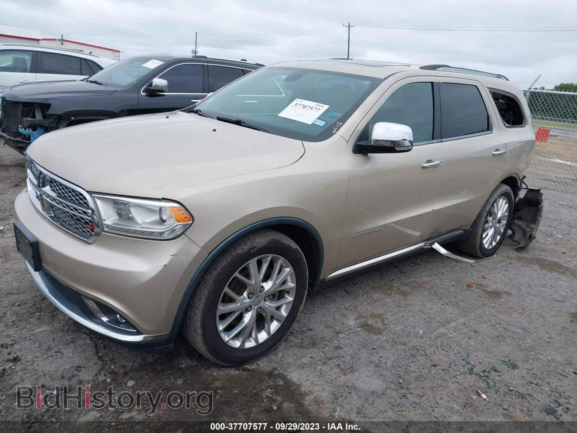2014 DODGE DURANGO - VIN: 1C4RDHEG5EC974434 - Photo 2