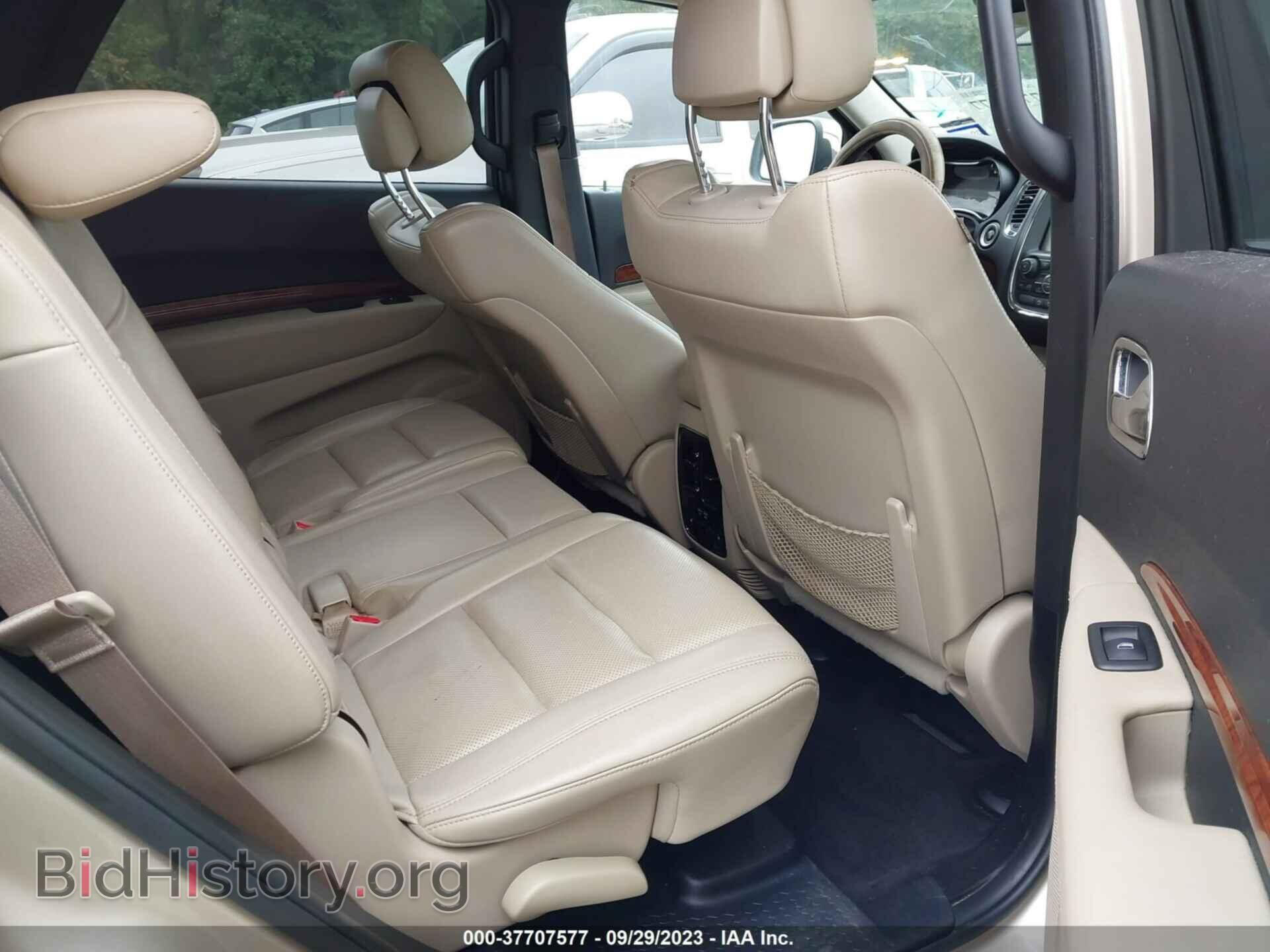 2014 DODGE DURANGO - VIN: 1C4RDHEG5EC974434 - Photo 8