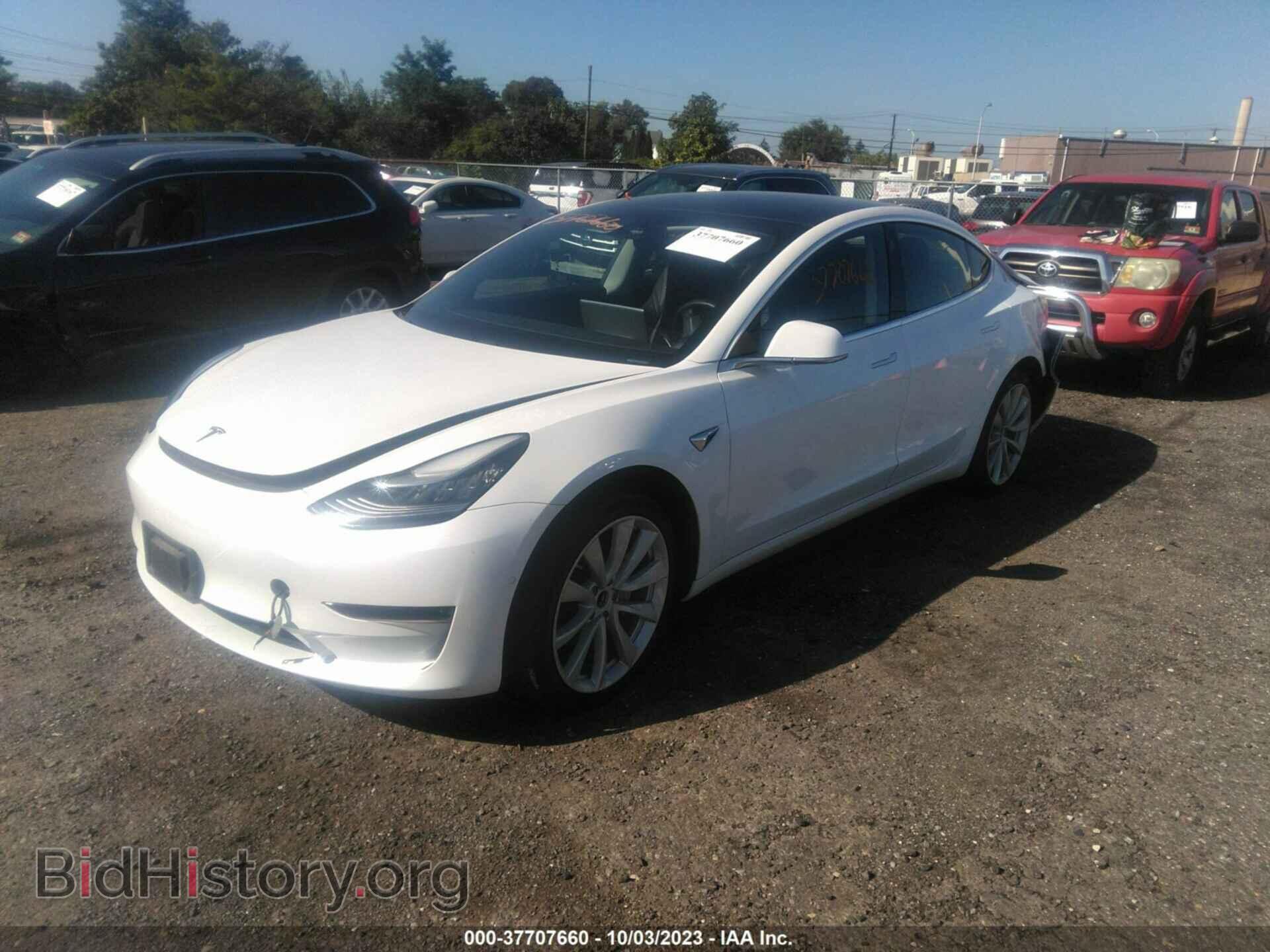 2019 TESLA MODEL 3 - VIN: 5YJ3E1EA7KF446592 - Фото 2