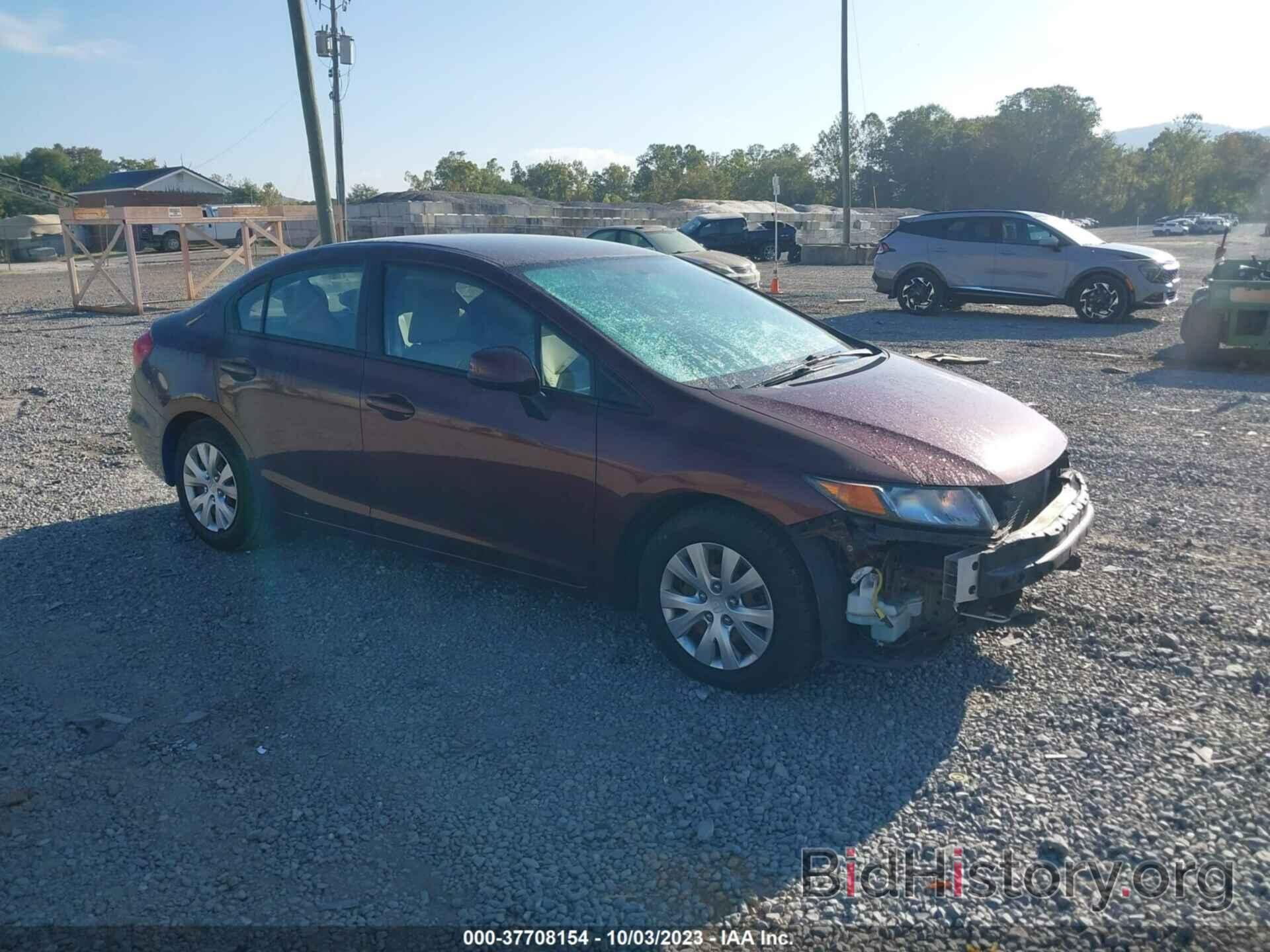 Photo 19XFB2F56CE365541 - HONDA CIVIC 2012