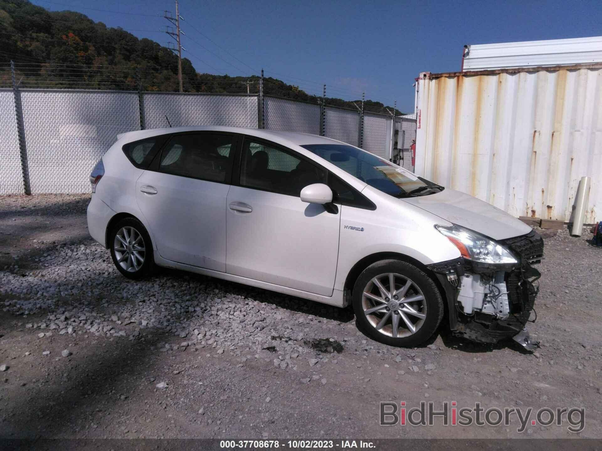 Photo JTDZN3EUXE3334788 - TOYOTA PRIUS V 2014