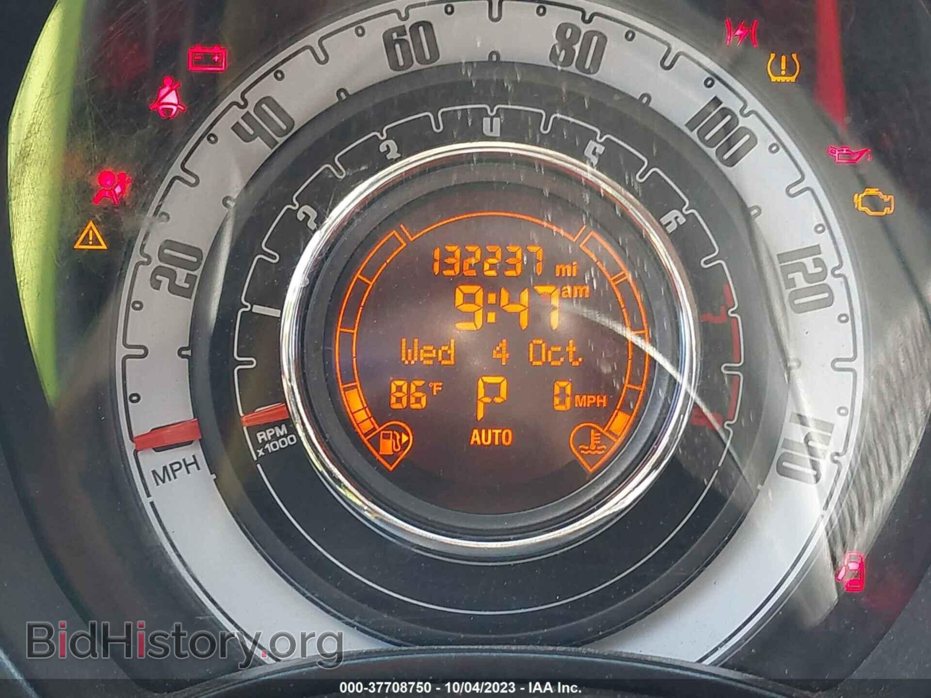 2012 FIAT 500 - VIN: 3C3CFFER4CT206147 - Фото 7