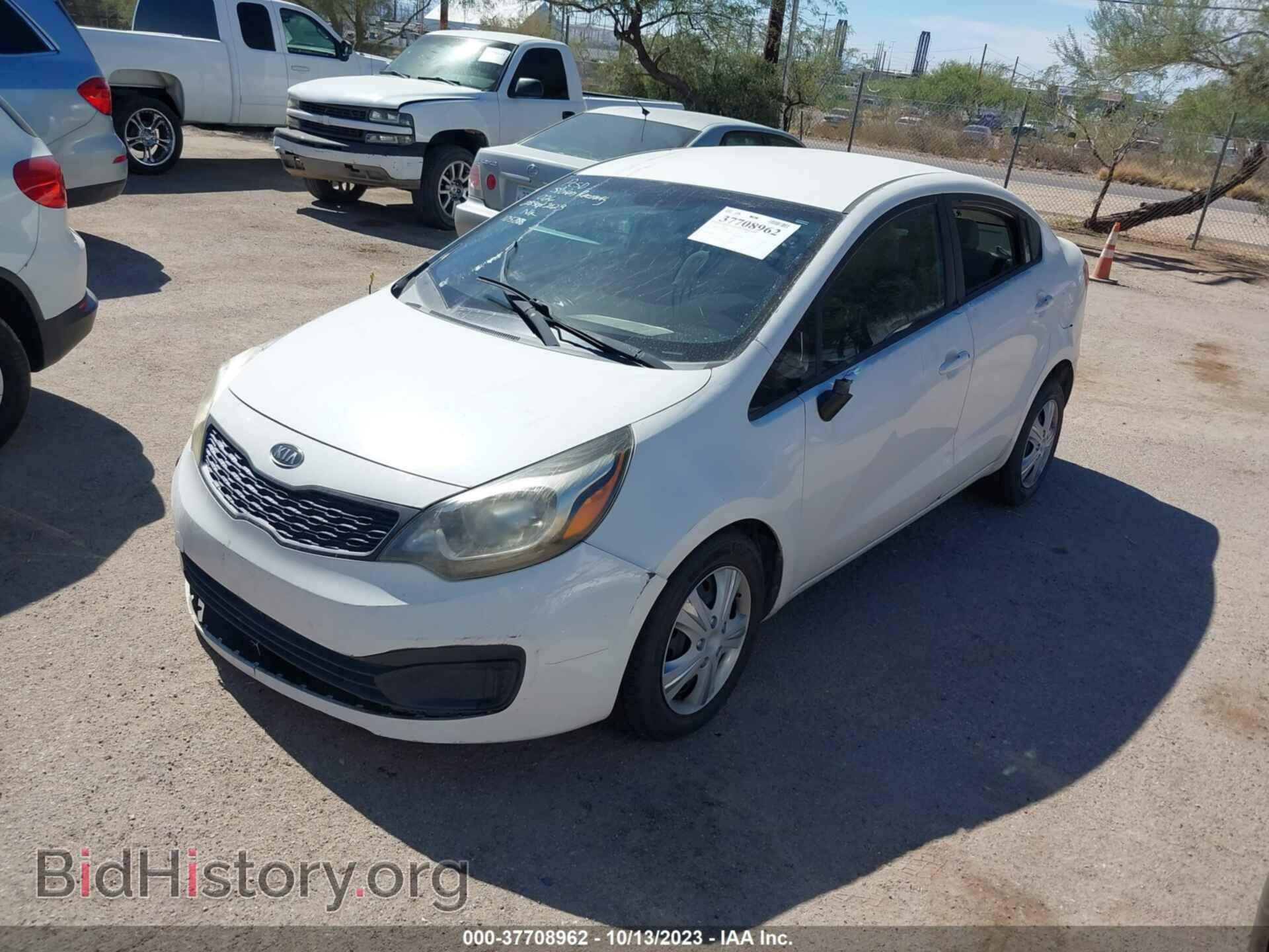 2012 KIA RIO - VIN: KNADM4A32C6088893 - Фото 2
