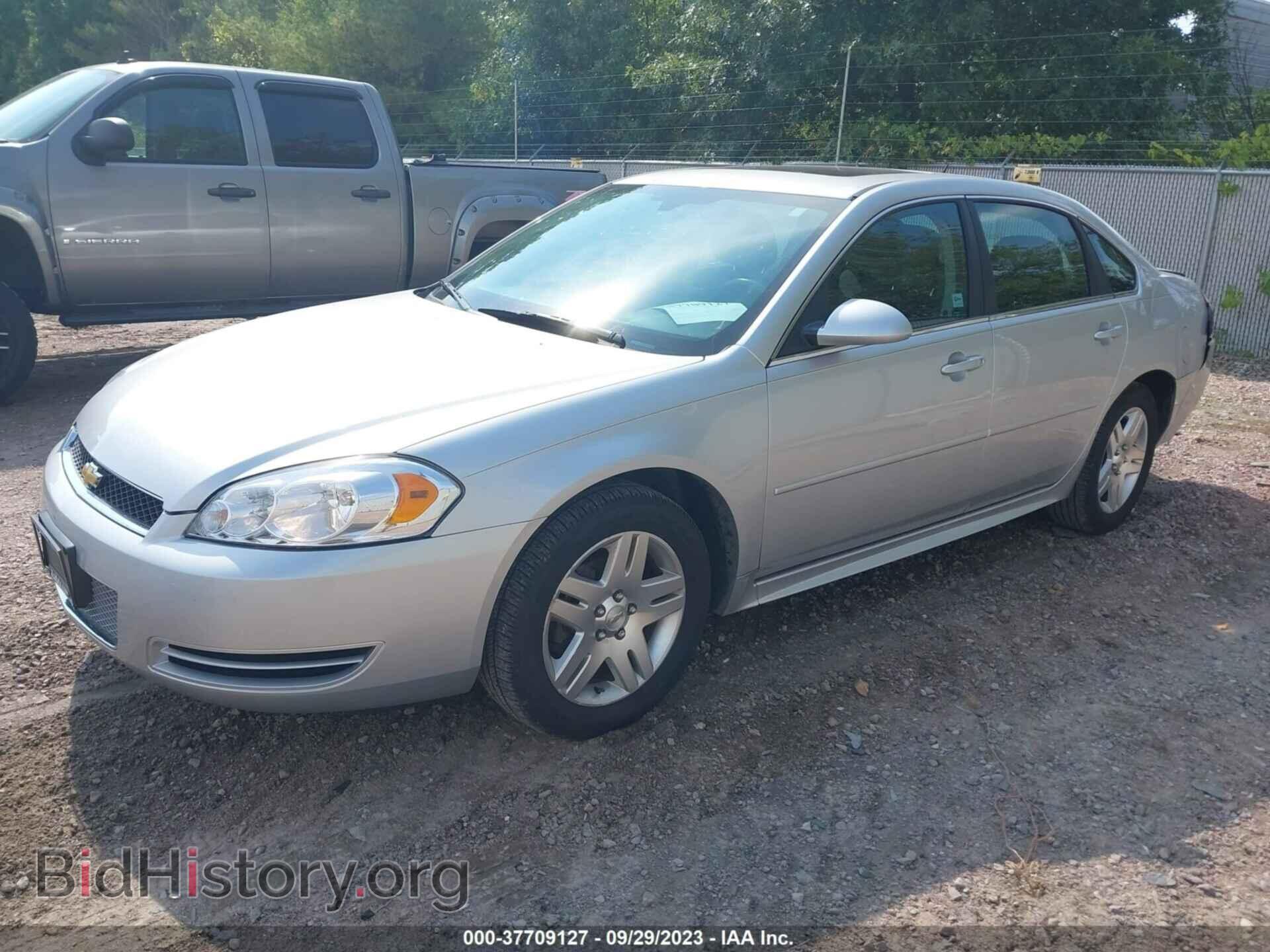 2012 CHEVROLET IMPALA - VIN: 2G1WG5E39C1321025 - Фото 2
