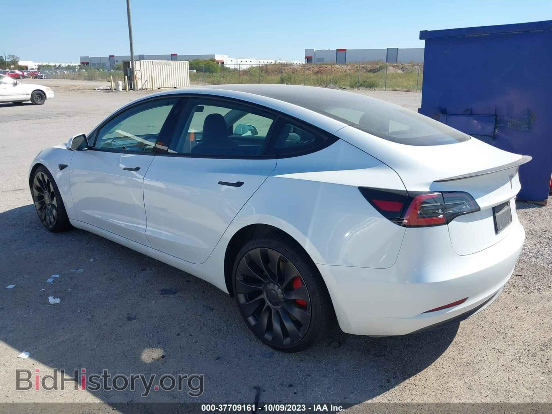 2023 TESLA MODEL 3 - VIN: 5YJ3E1EC3PF464189 - Фото 3