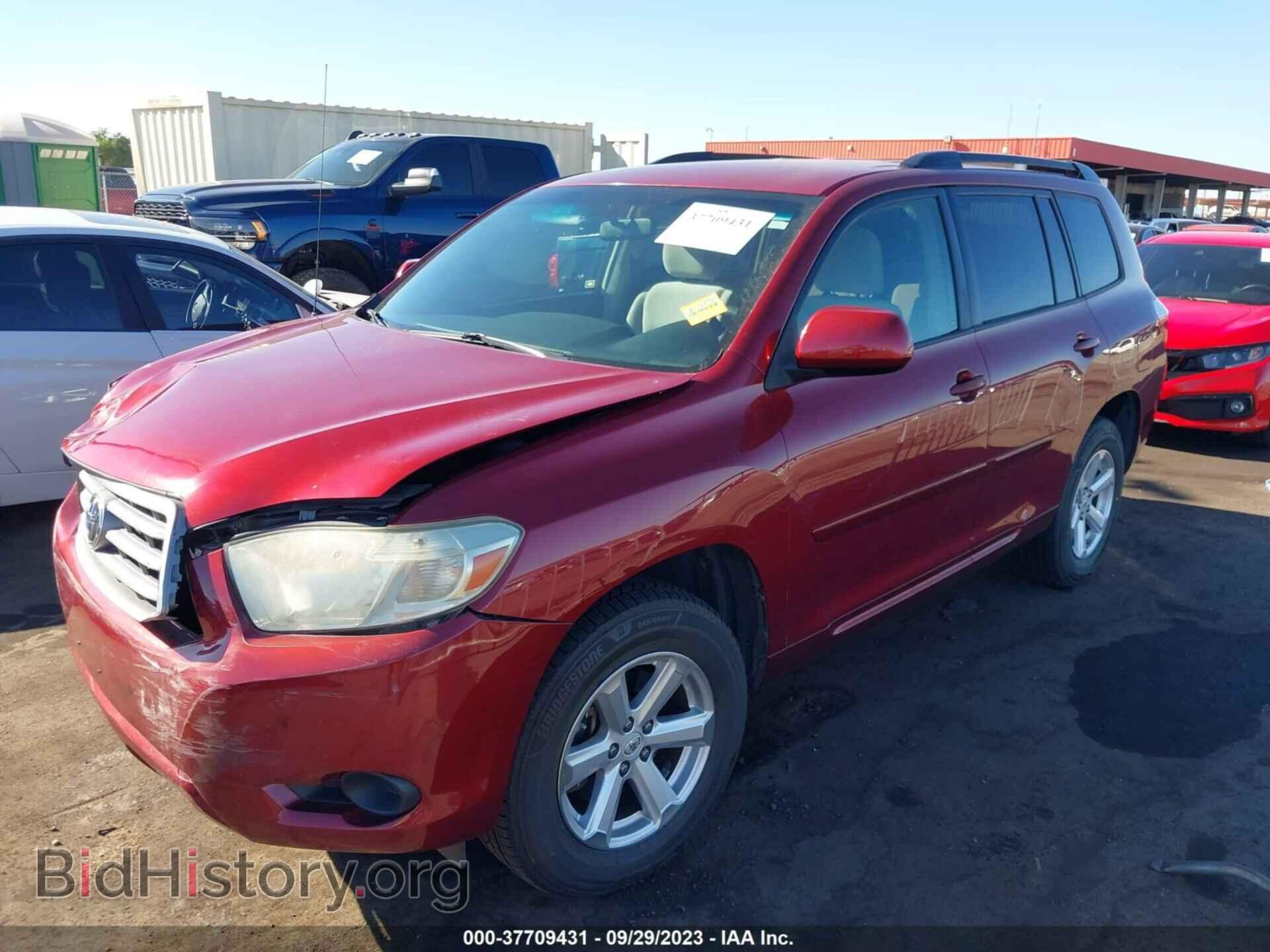 2009 TOYOTA HIGHLANDER - VIN: JTEDA41A192004648 - Photo 2