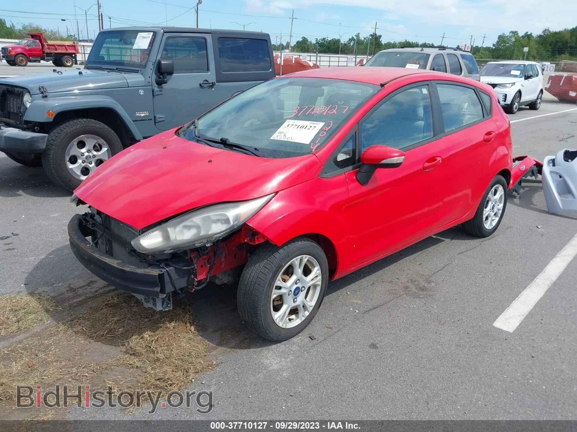 2014 FORD FIESTA - VIN: 3FADP4EJ6EM108316 - Фото 2