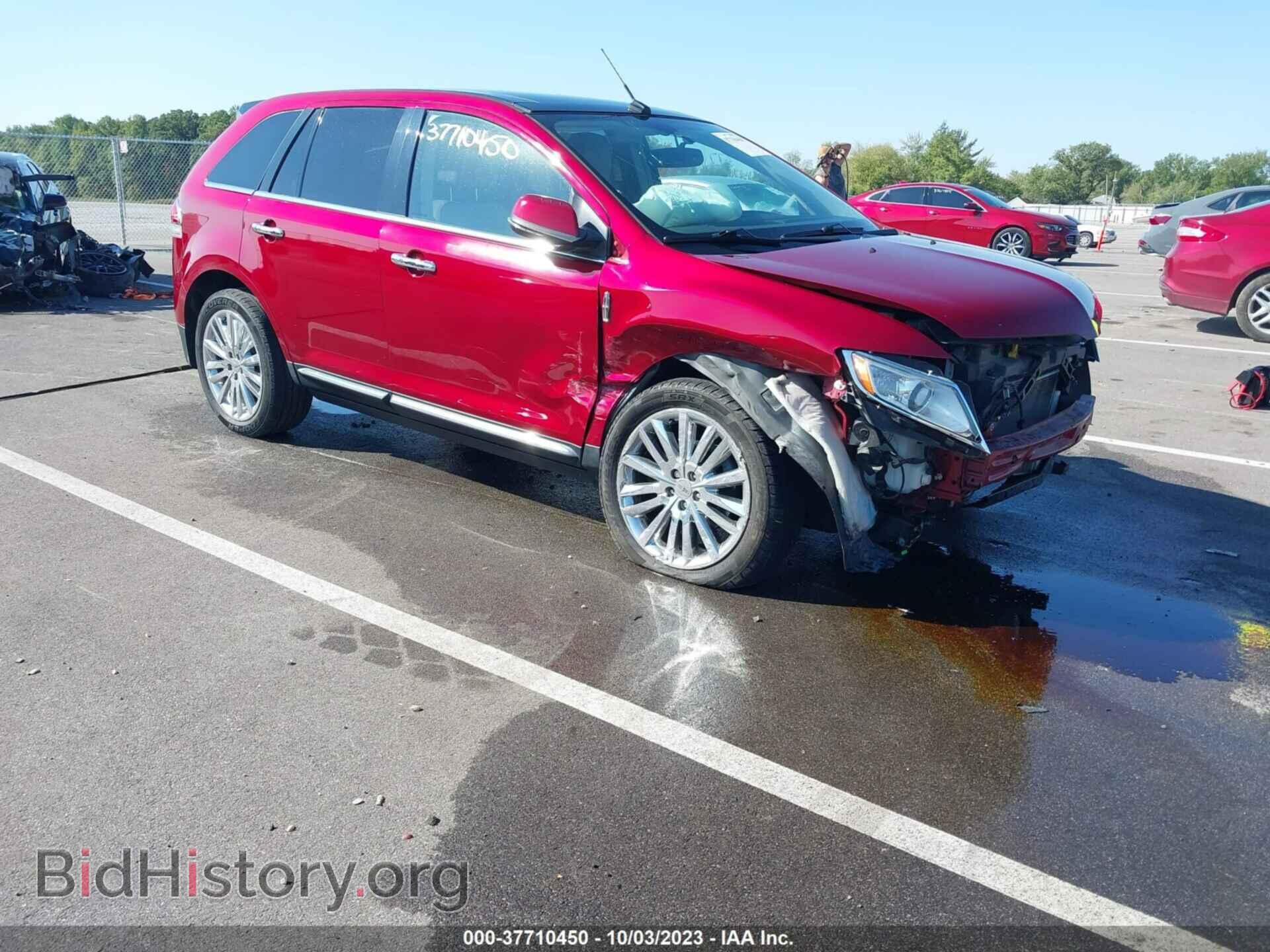 Фотография 2LMDJ8JK8DBL39896 - LINCOLN MKX 2013