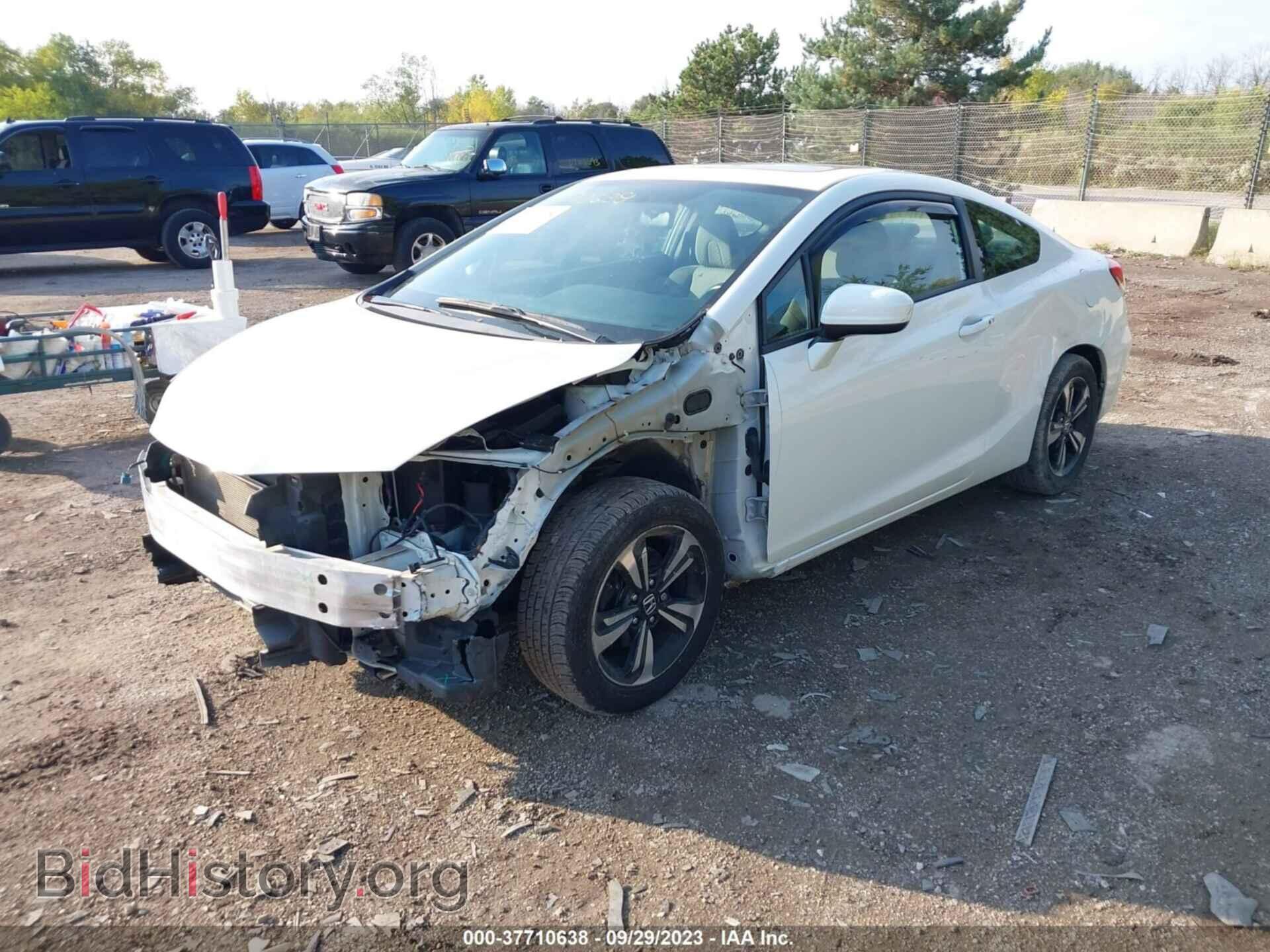 2014 HONDA CIVIC - VIN: 2HGFG3B89EH511348 - Фото 2