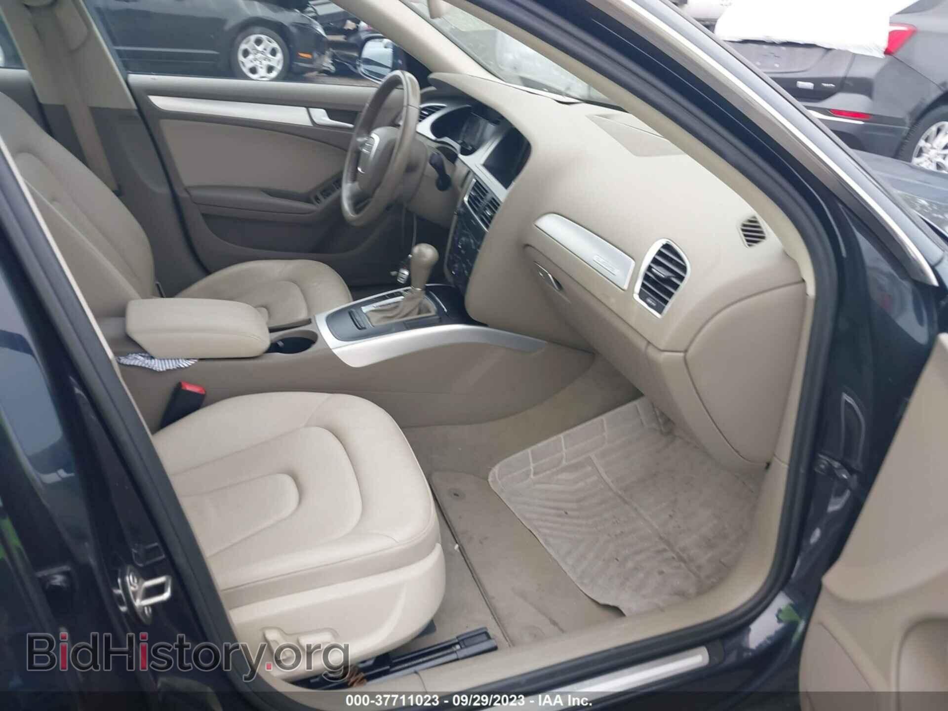 2012 AUDI A4 - VIN: WAUBFAFLXCN006701 - Фото 5