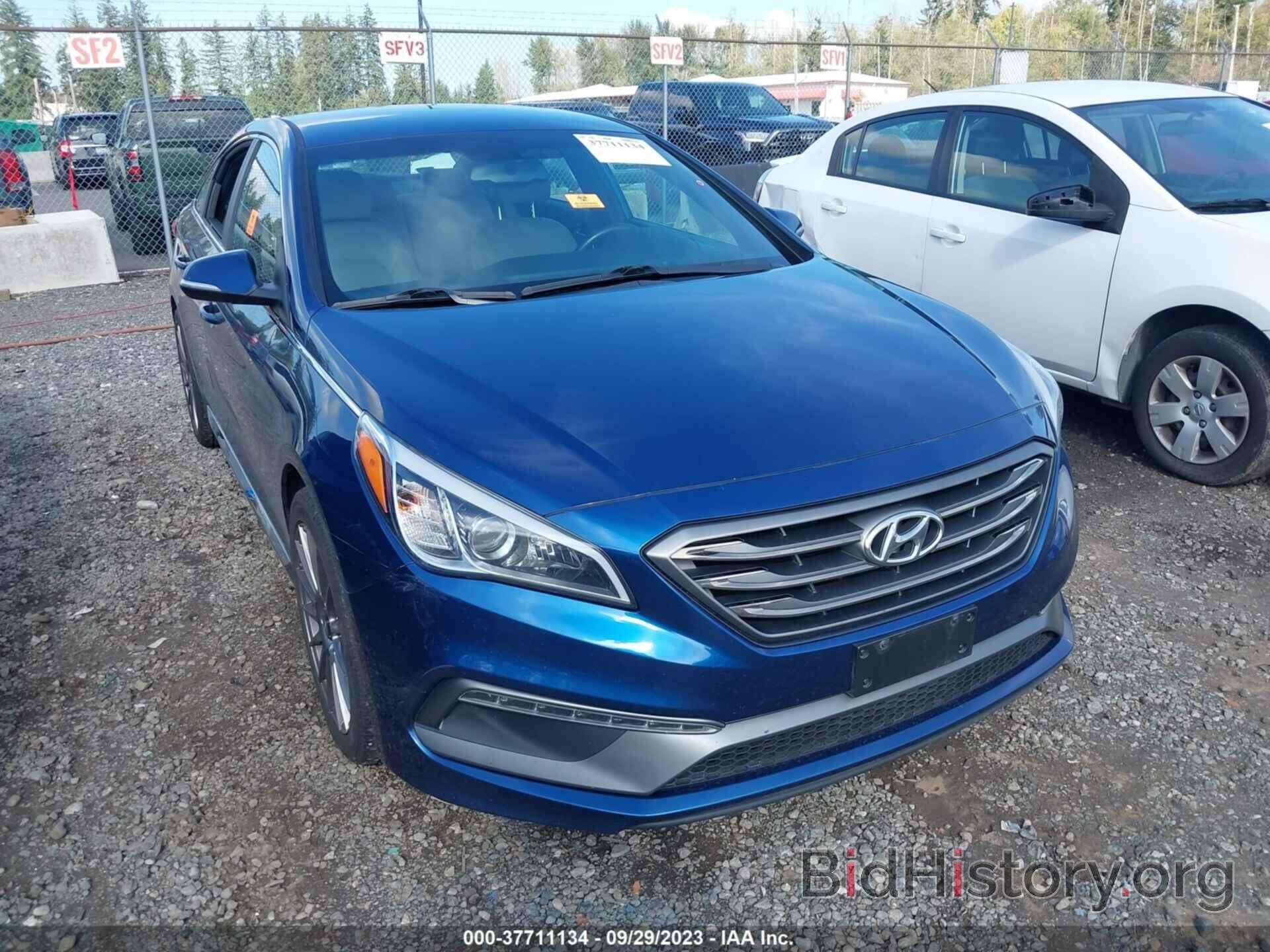 Photo 5NPE34AB8HH559184 - HYUNDAI SONATA 2017