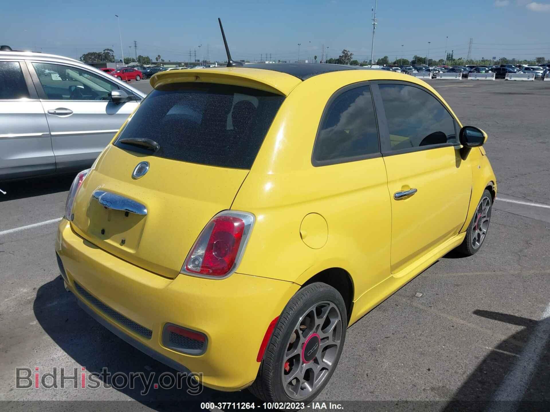 2012 FIAT 500 - VIN: 3C3CFFBR3CT112782 - Фото 4