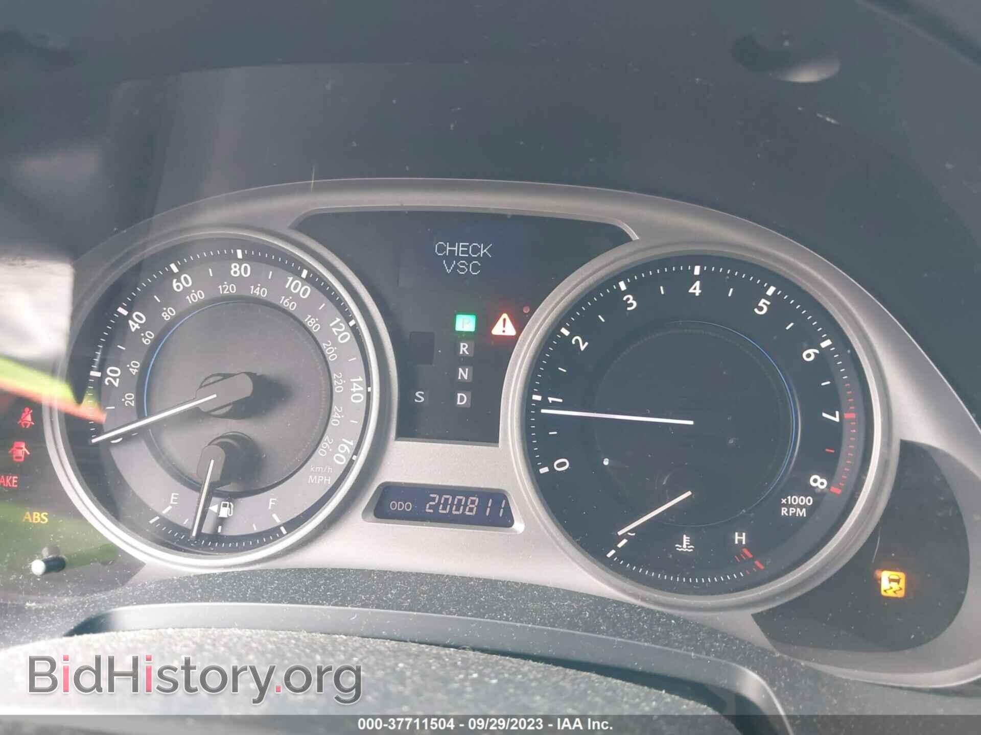 2008 LEXUS IS 250 - VIN: JTHBK262785079560 - Фото 7