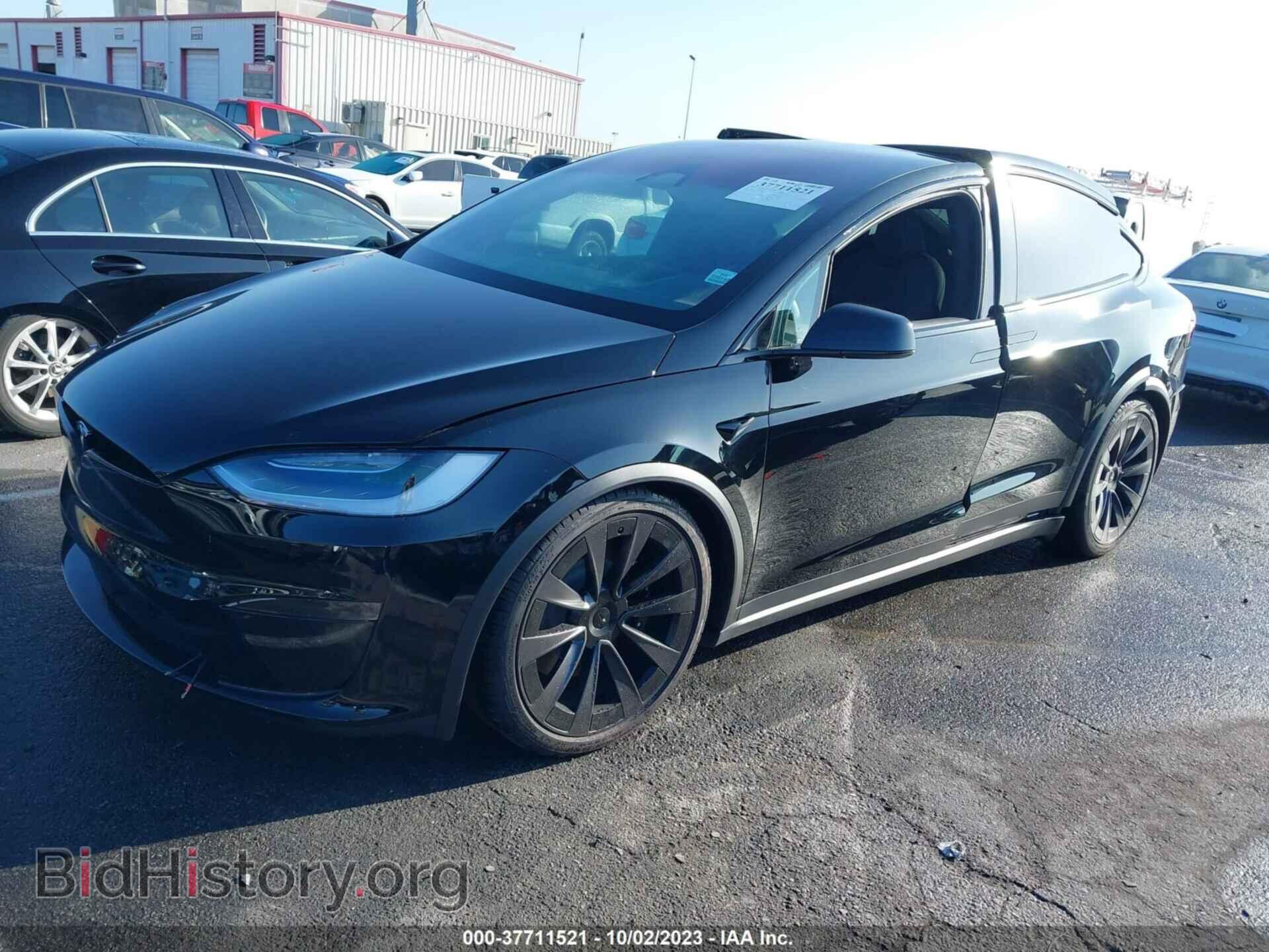 2023 TESLA MODEL X - VIN: 7SAXCAE53PF400424 - Фото 2