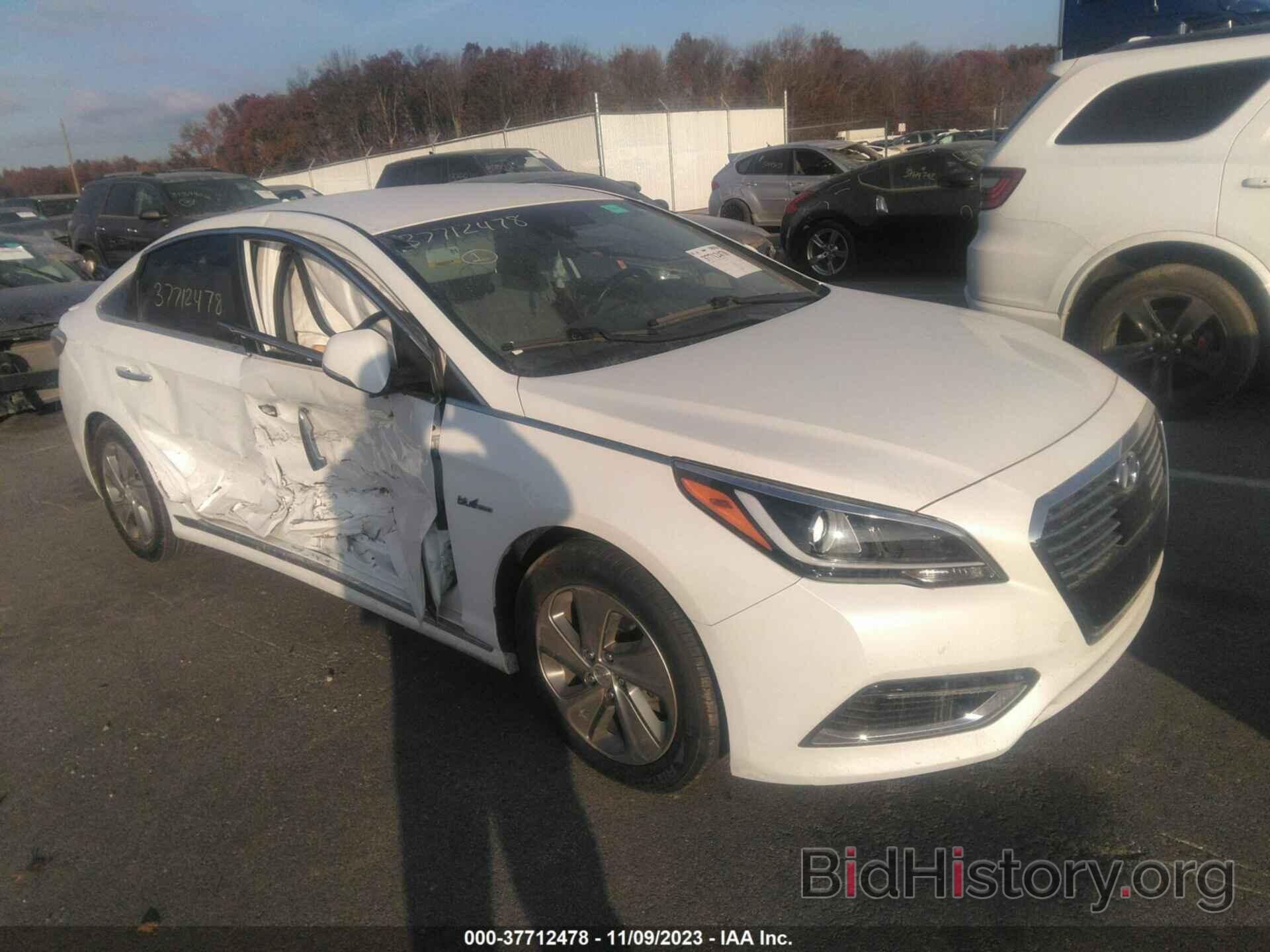 Photo KMHE54L20HA049583 - HYUNDAI SONATA PLUG-IN HYBRID 2017