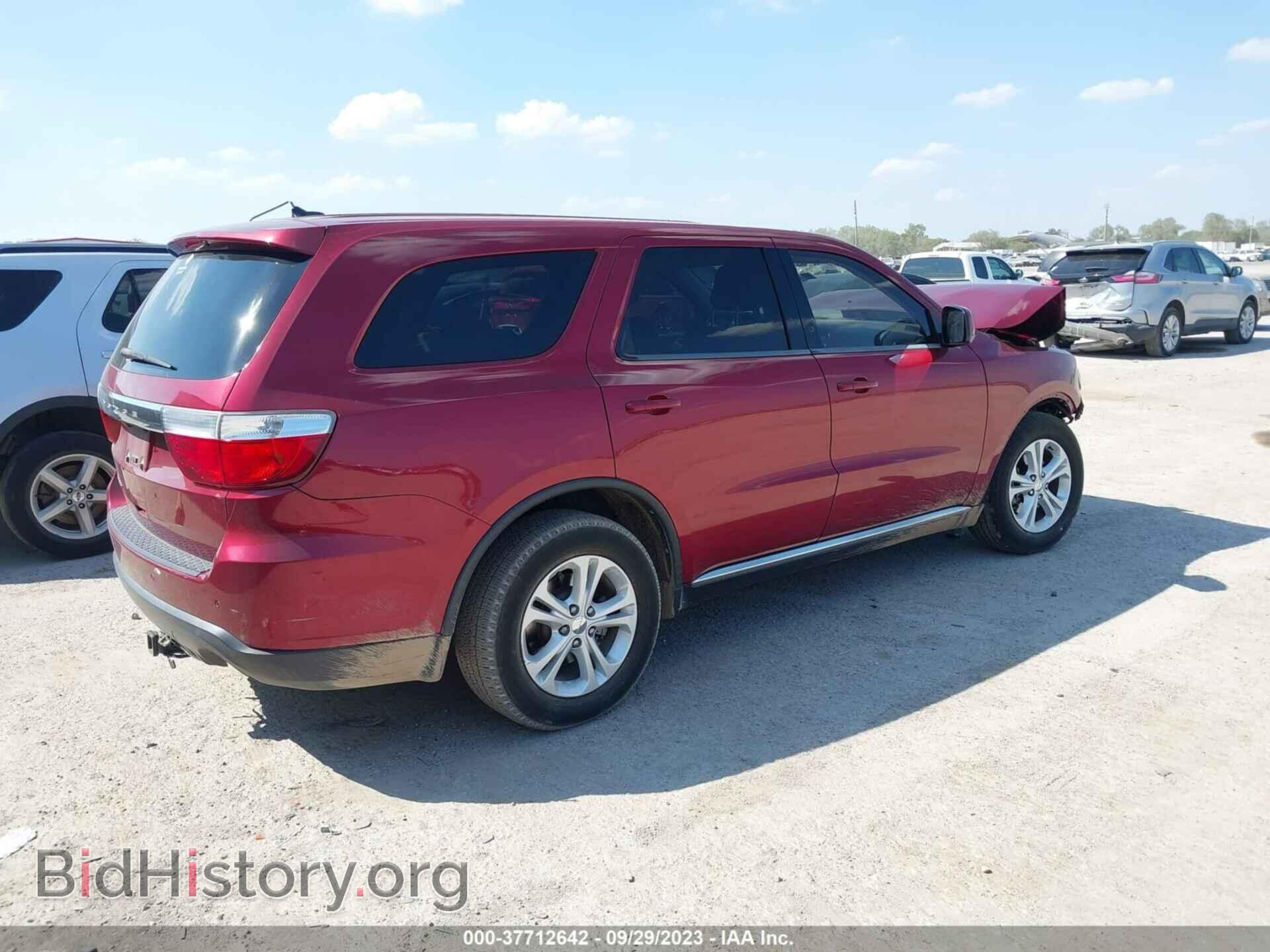 2013 DODGE DURANGO - VIN: 1C4RDHAG6DC659727 - Фото 4
