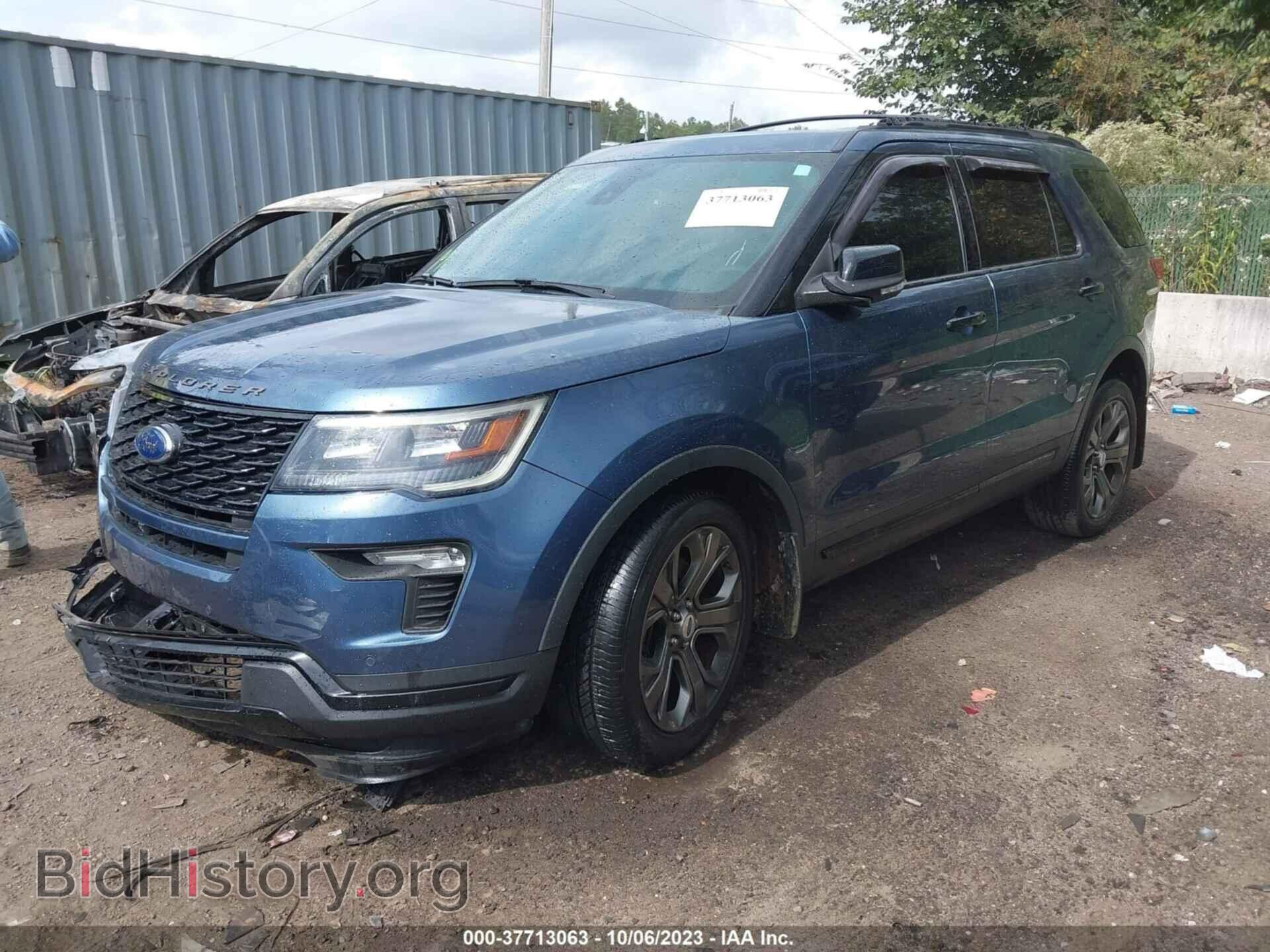 2018 FORD EXPLORER - VIN: 1FM5K8GT0JGB40133 - Фото 2
