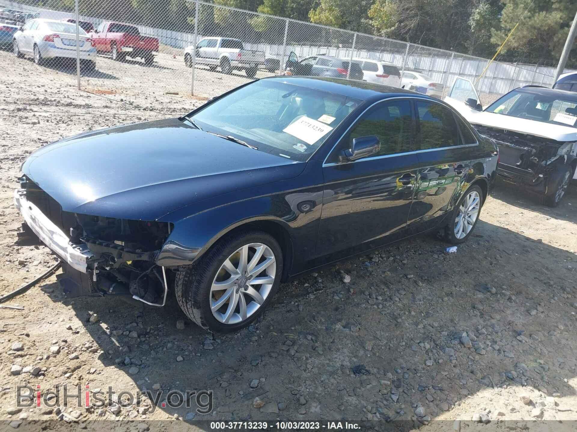 2013 AUDI A4 - VIN: WAUEFAFL3DN014587 - Фото 2