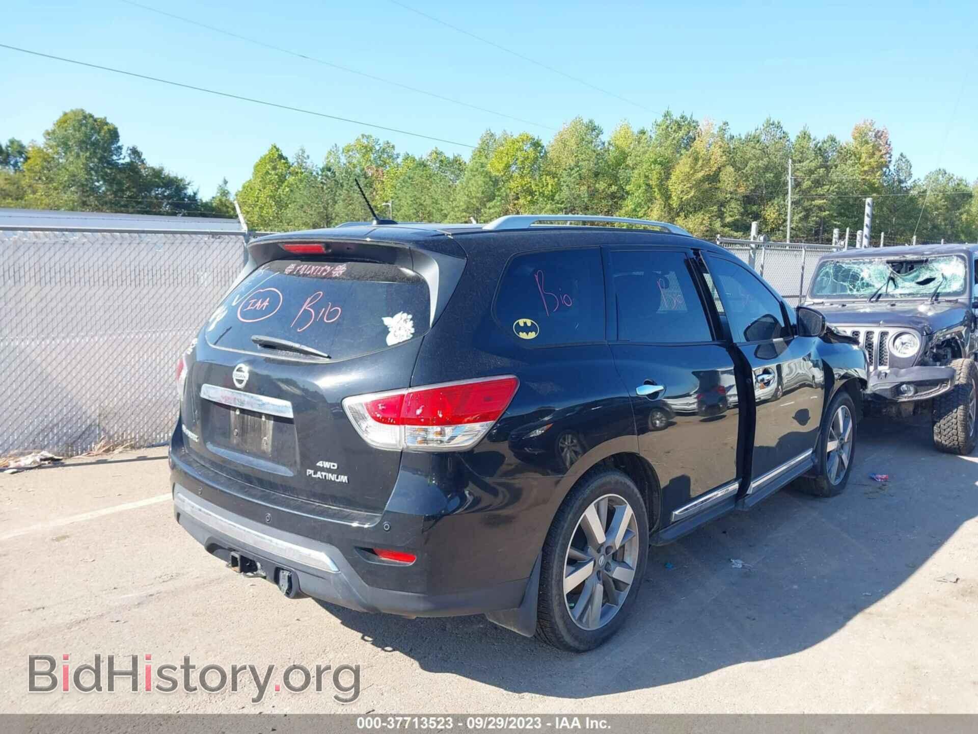 2014 NISSAN PATHFINDER - VIN: 5N1AR2MM7EC654921 - Фото 4