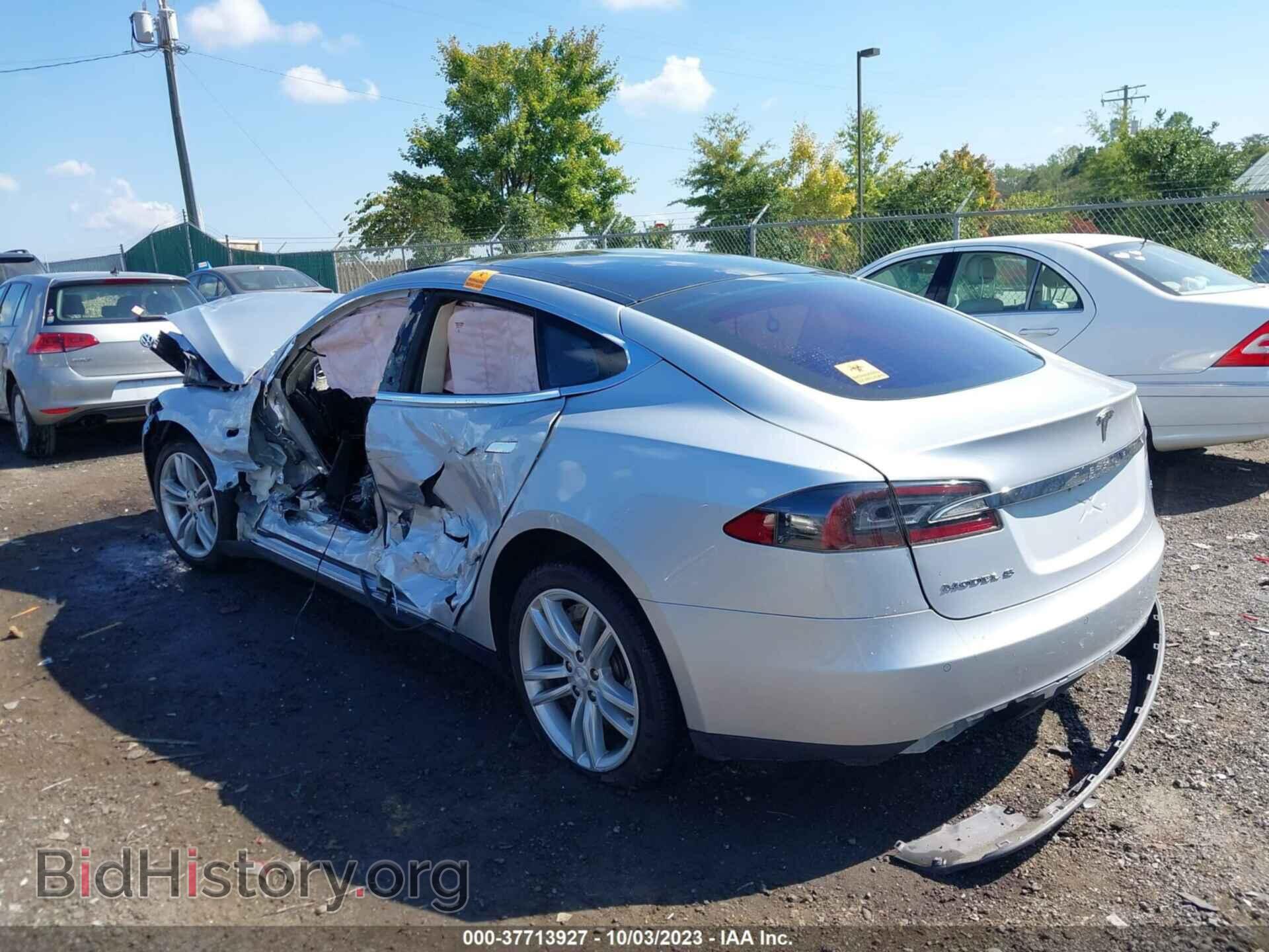 2014 TESLA MODEL S - VIN: 5YJSA1H18EFP40185 - Фото 3