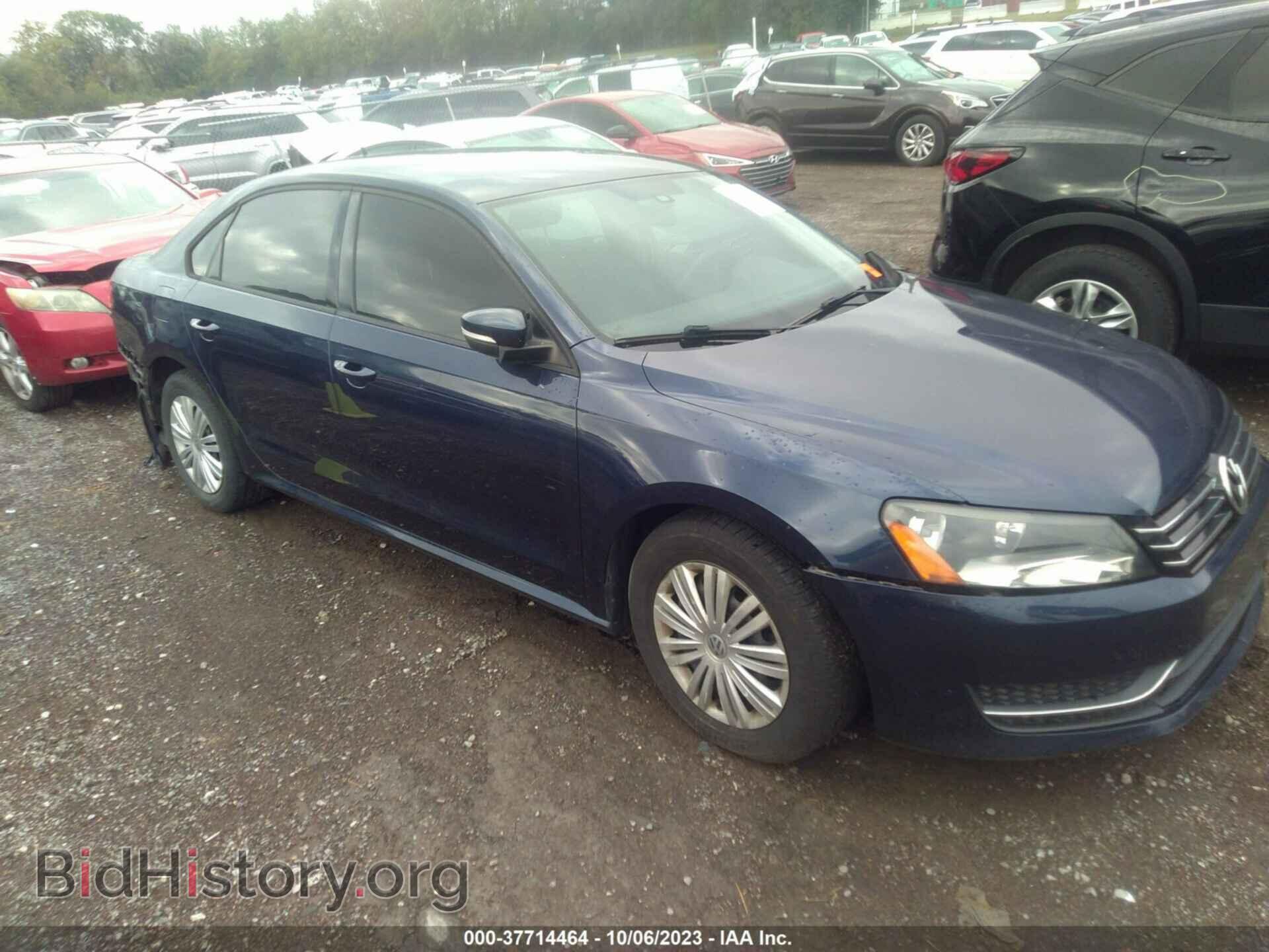 Photo 1VWAP7A35EC009006 - VOLKSWAGEN PASSAT 2014