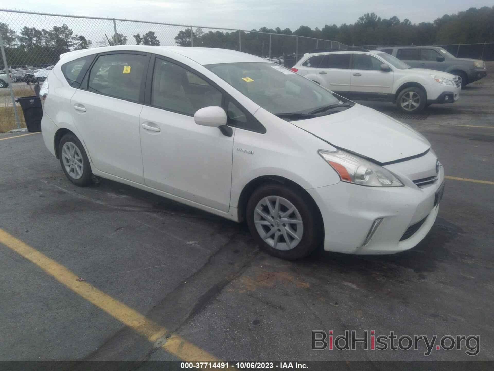 Photo JTDZN3EUXC3036626 - TOYOTA PRIUS V 2012