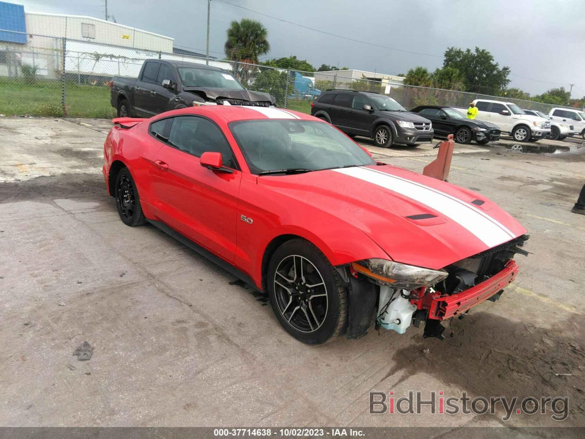 Photo 1FA6P8CF4M5123979 - FORD MUSTANG 2021