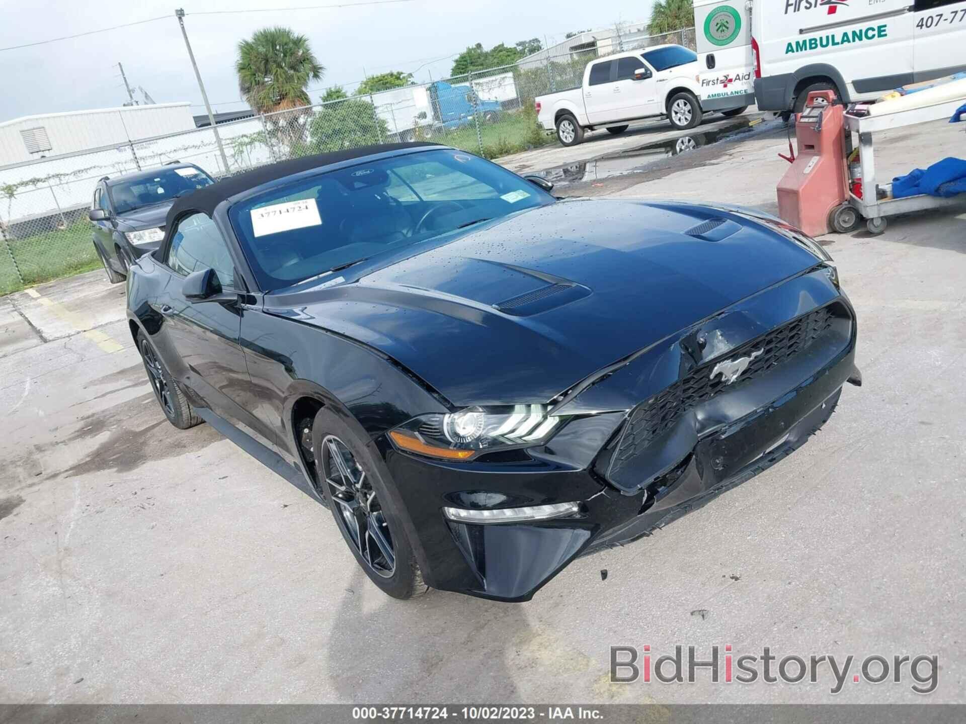 Photo 1FATP8UH7N5103181 - FORD MUSTANG 2022