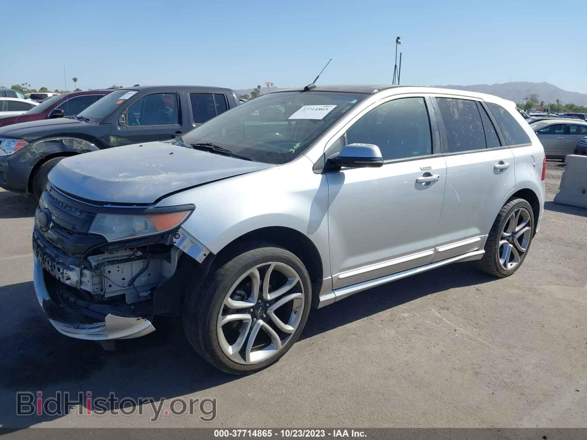 2013 FORD EDGE - VIN: 2FMDK3AK7DBB70501 - Фото 2