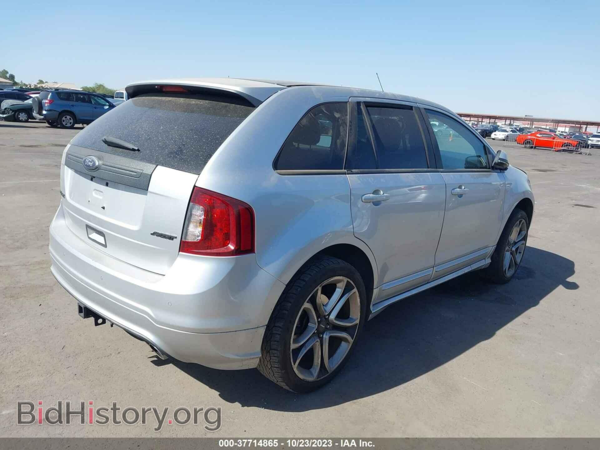 2013 FORD EDGE - VIN: 2FMDK3AK7DBB70501 - Фото 4