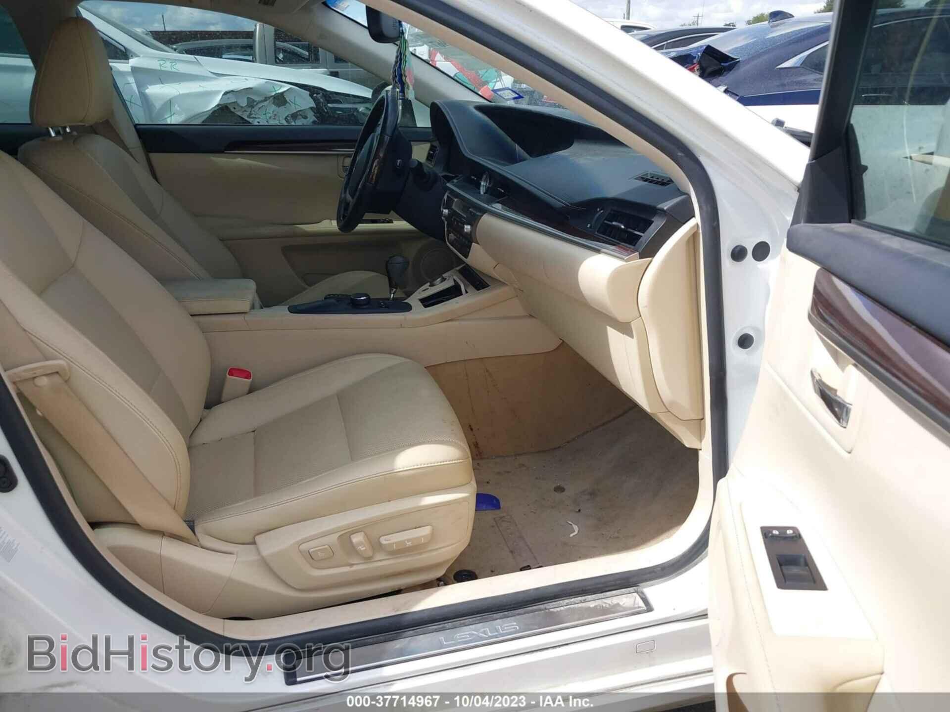 2015 LEXUS ES 350 - VIN: JTHBK1GG3F2201382 - Фото 5