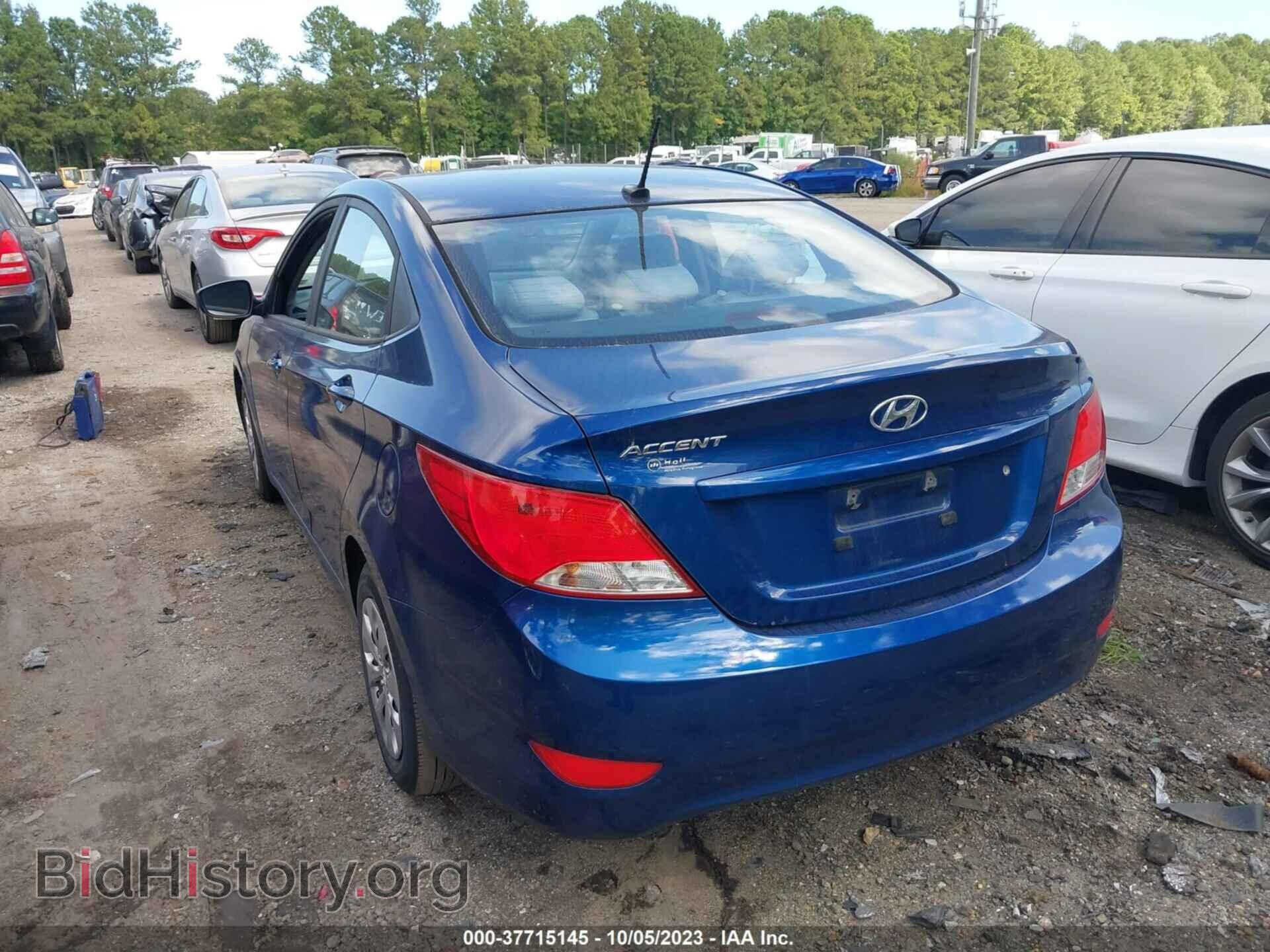 2017 HYUNDAI ACCENT - VIN: KMHCT4AE7HU173875 - Фото 3