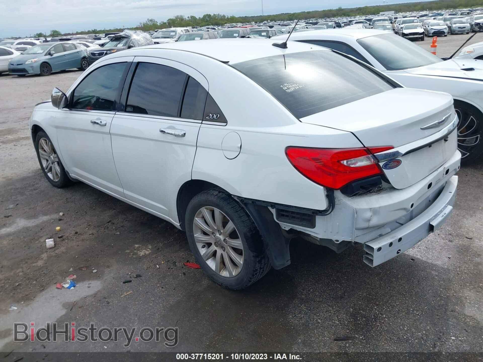 2013 CHRYSLER 200 - VIN: 1C3CCBAB6DN763329 - Фото 3
