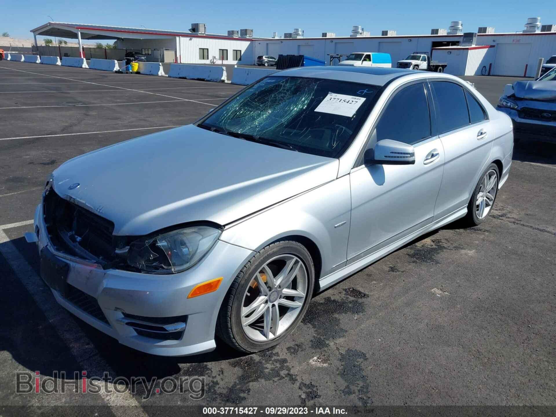 2012 MERCEDES-BENZ C-CLASS - VIN: WDDGF4HB9CR223377 - Фото 13