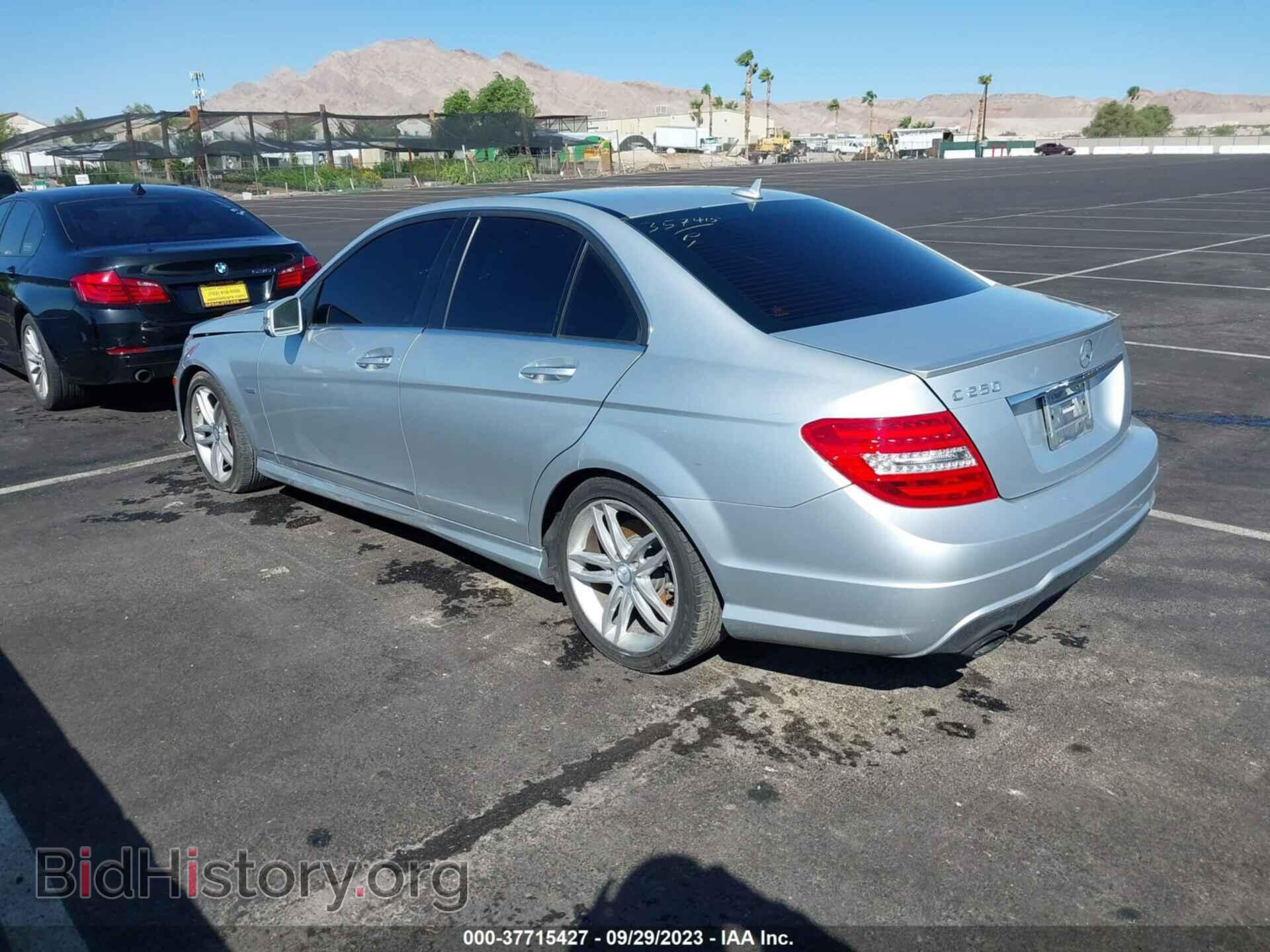 2012 MERCEDES-BENZ C-CLASS - VIN: WDDGF4HB9CR223377 - Фото 3